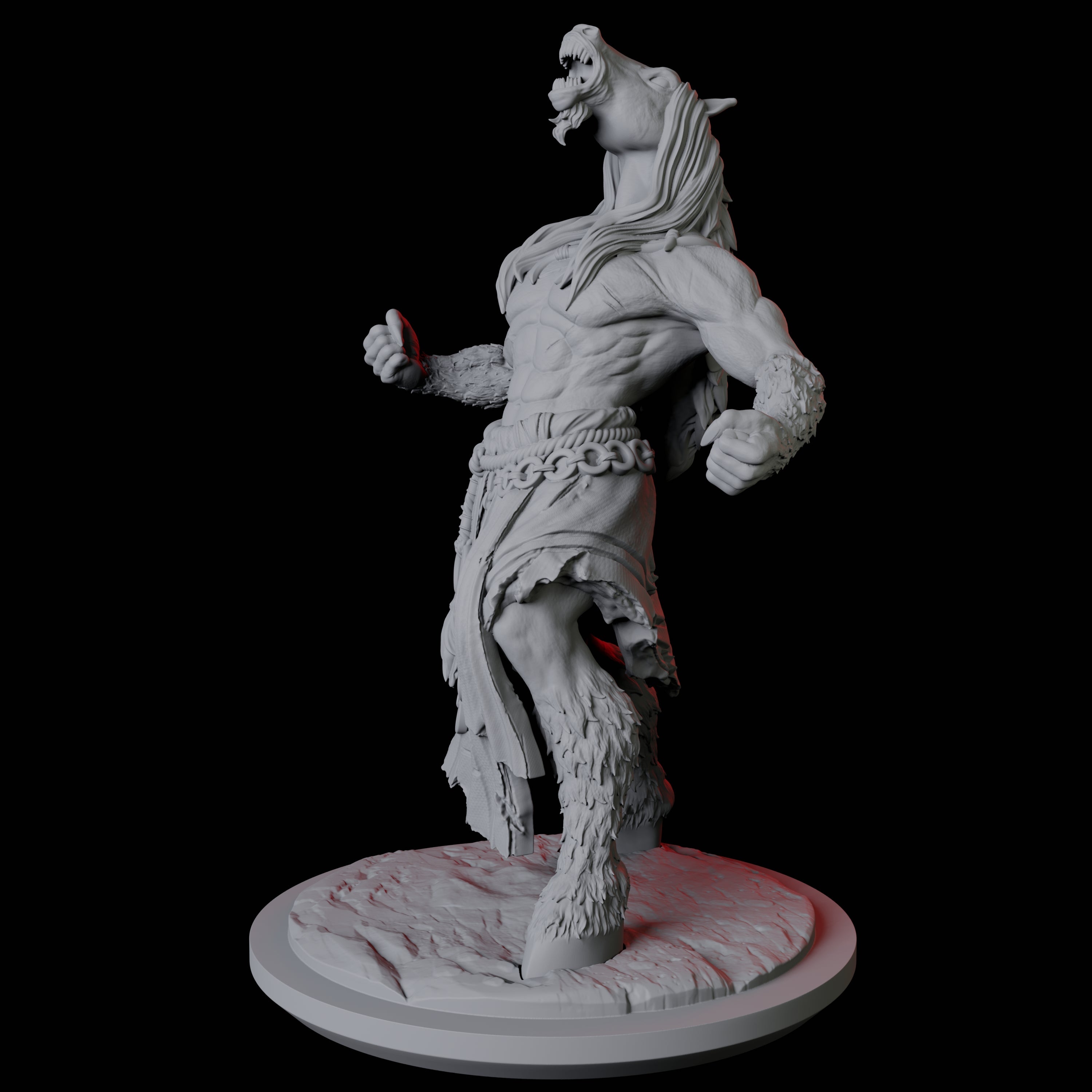 Neighing Reverse Centaur A Miniature for Dungeons and Dragons, Pathfinder or other TTRPGs