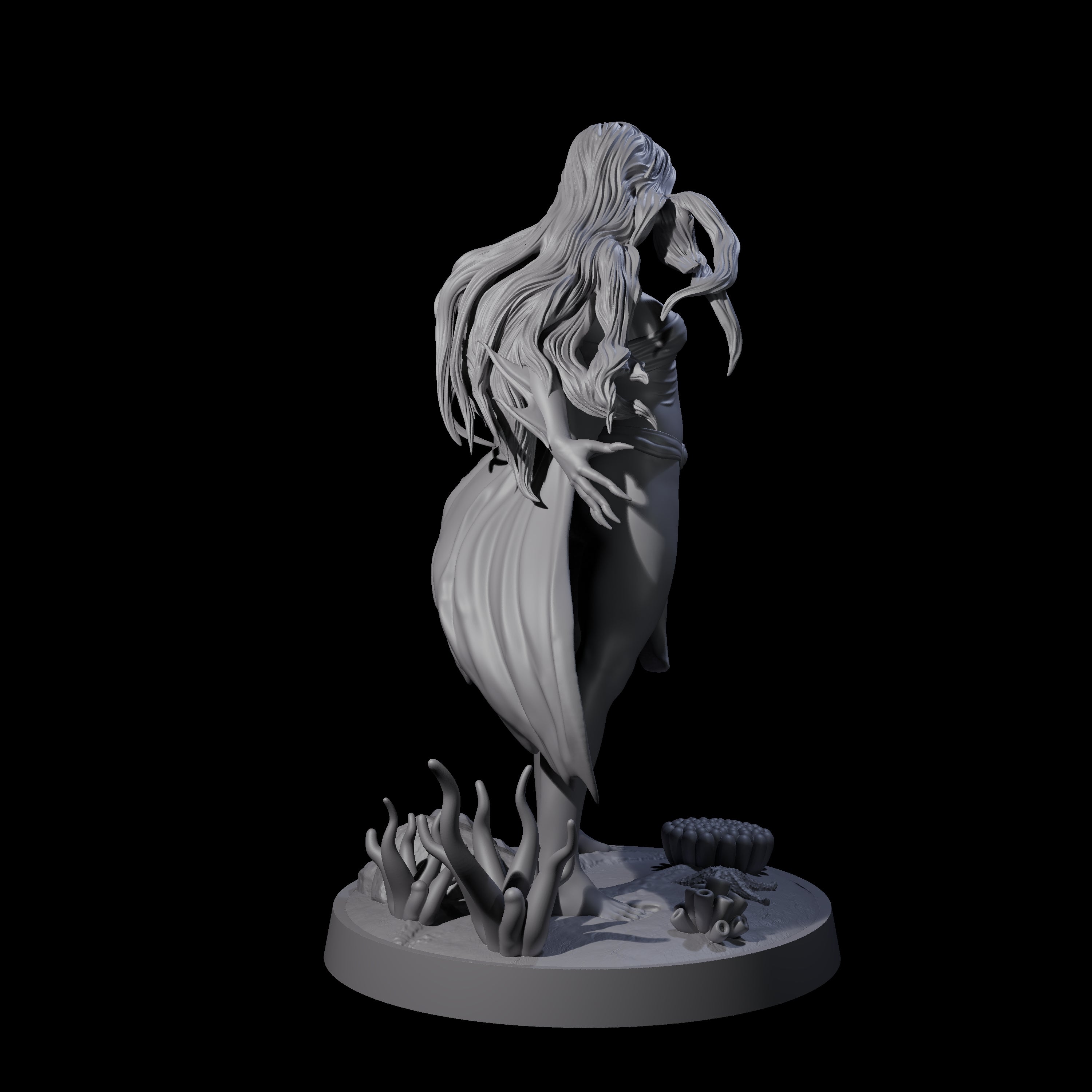 Newly Awaked Vampire Miniature for Dungeons and Dragons, Pathfinder or other TTRPGs