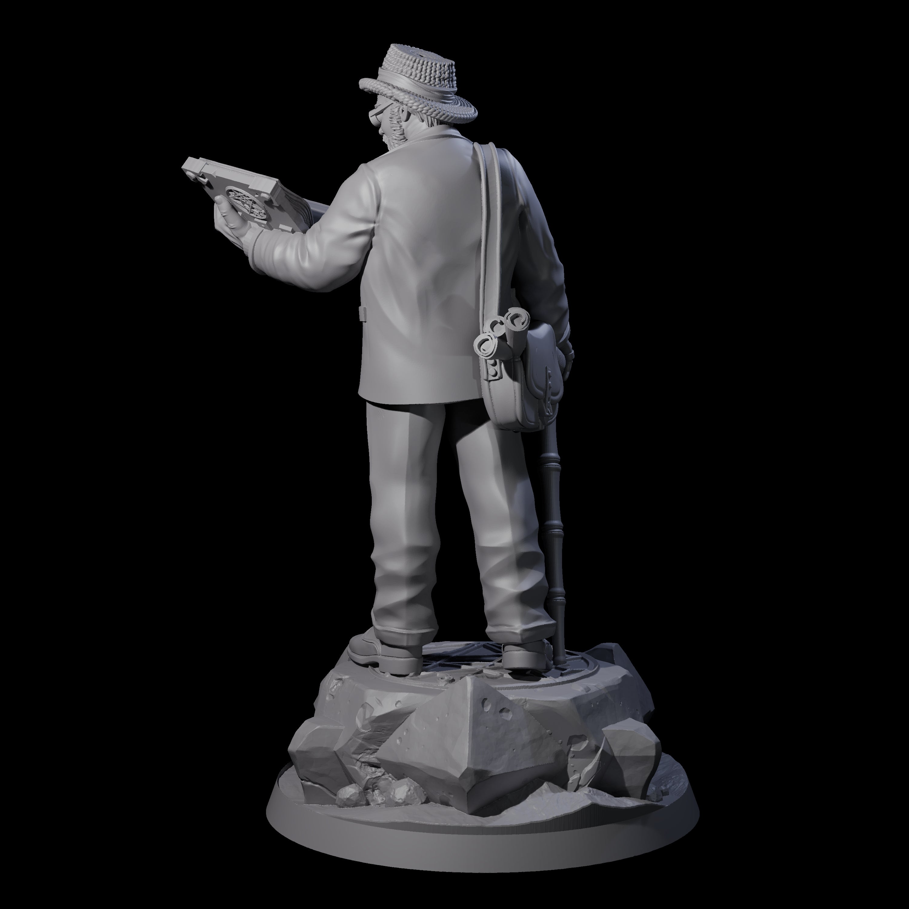 No Expense Spared Human Scholar Miniature for Dungeons and Dragons, Pathfinder or other TTRPGs