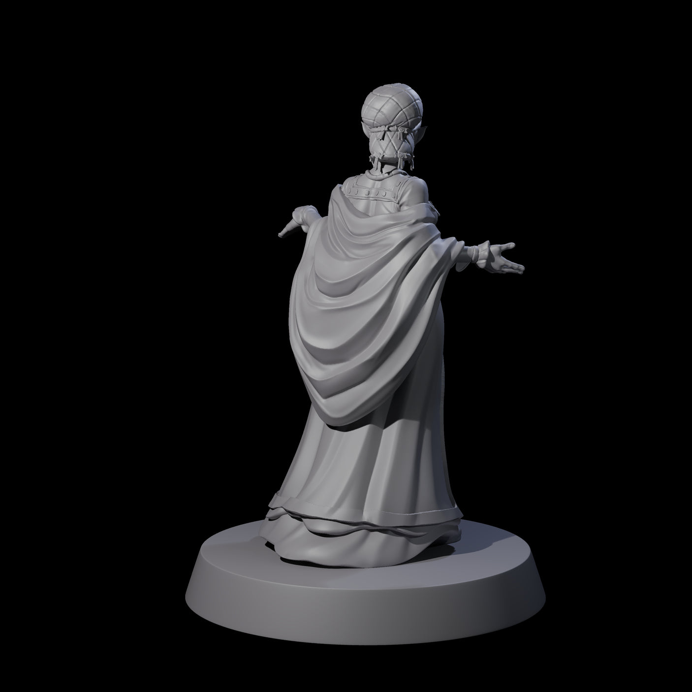 Noble Elf Maiden Miniature for Dungeons and Dragons, Pathfinder or other TTRPGs