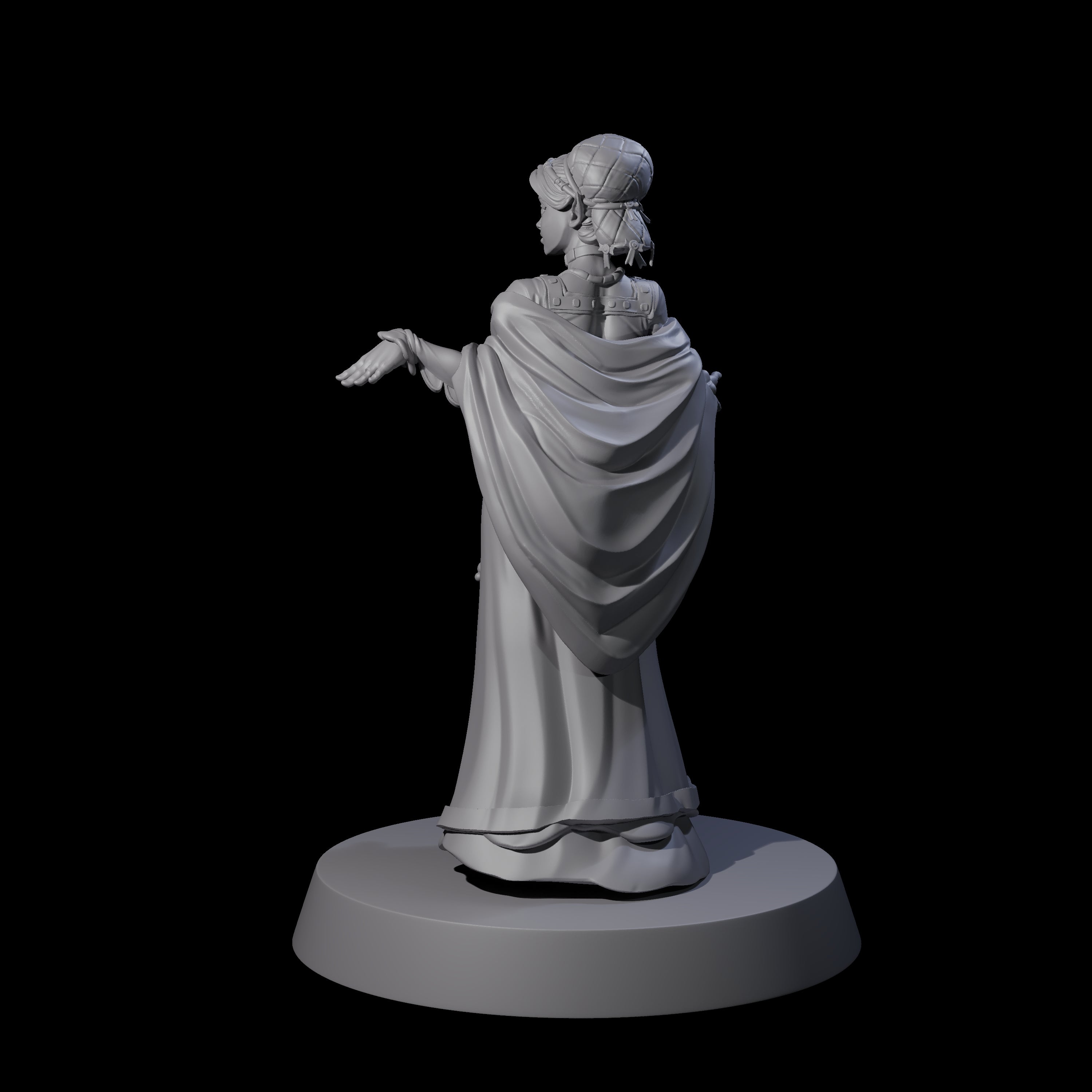 Noble Elf Maiden Miniature for Dungeons and Dragons, Pathfinder or other TTRPGs