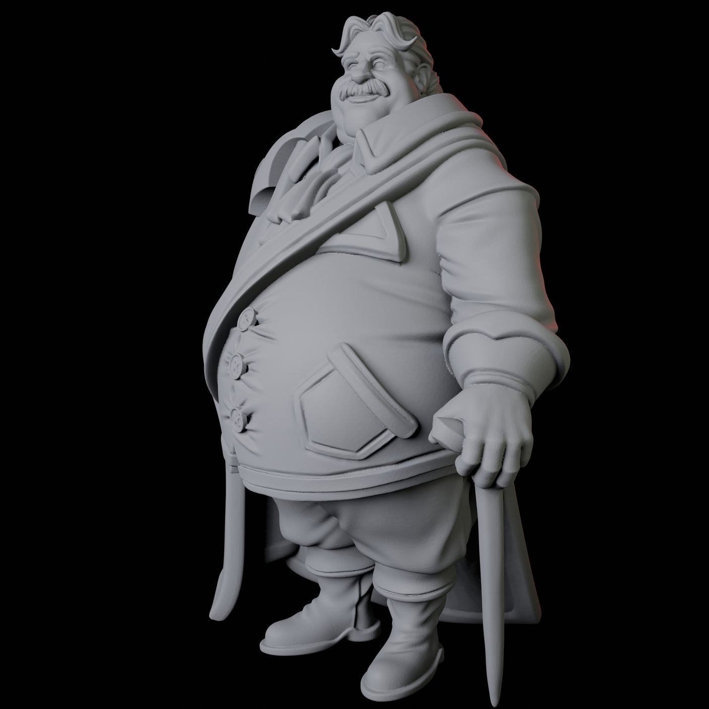 Nobleman B Miniature for Dungeons and Dragons, Pathfinder or other TTRPGs