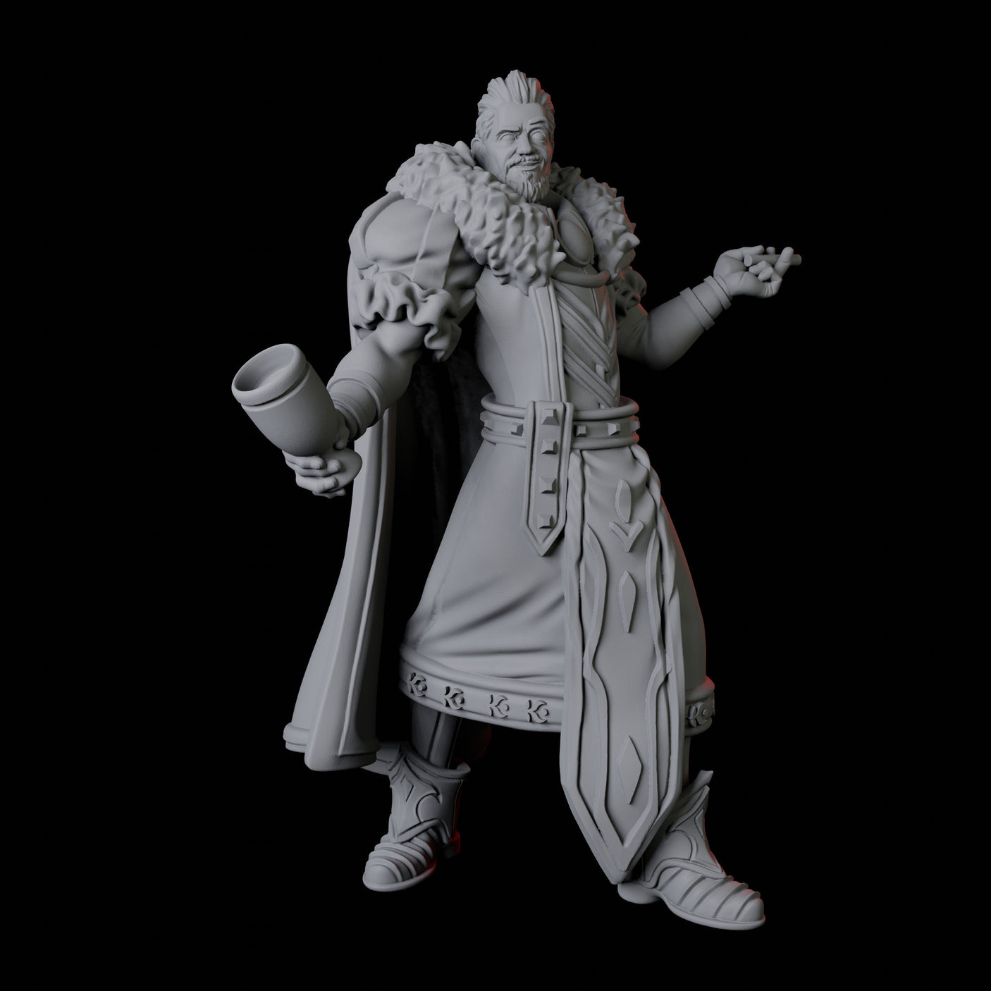 Nobleman C Miniature for Dungeons and Dragons, Pathfinder or other TTRPGs
