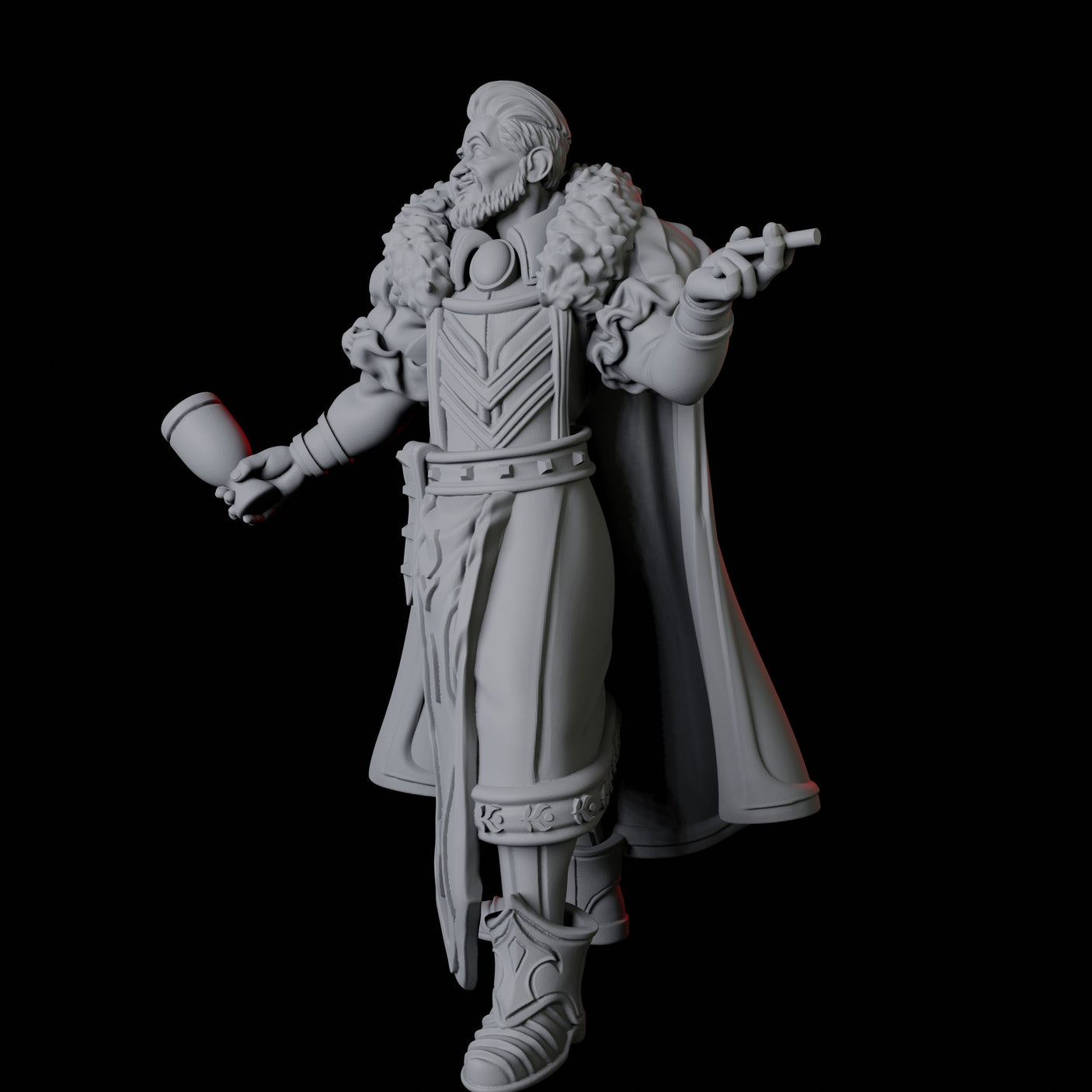 Nobleman C Miniature for Dungeons and Dragons, Pathfinder or other TTRPGs