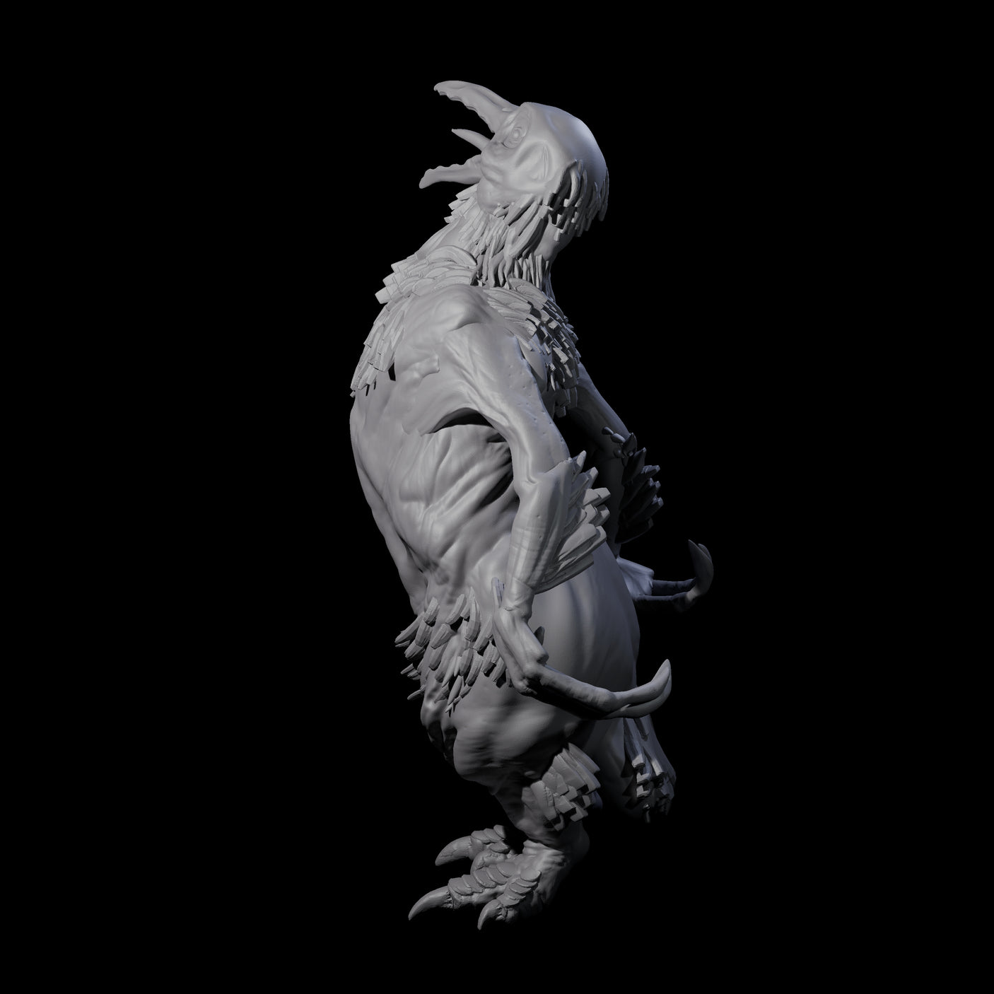 Not So Cute Pinguin Abberant A Miniature for Dungeons and Dragons, Pathfinder or other TTRPGs
