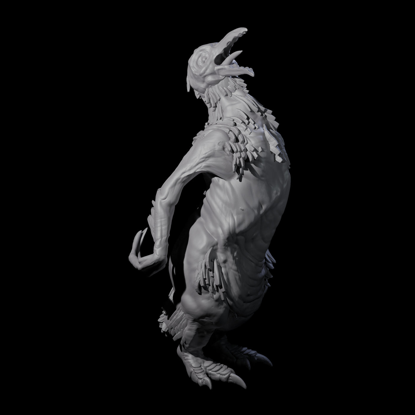 Not So Cute Pinguin Abberants Miniature for Dungeons and Dragons, Pathfinder or other TTRPGs