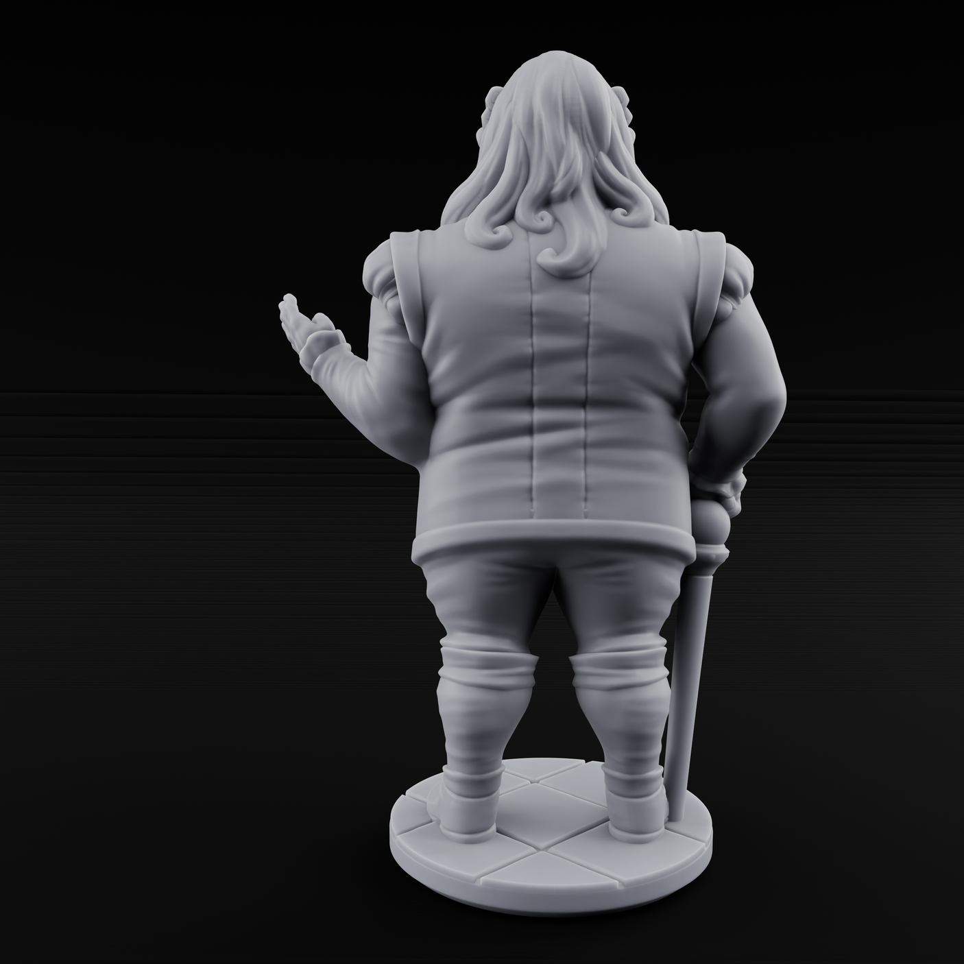 Now Look Here Human Noble Miniature for Dungeons and Dragons, Pathfinder or other TTRPGs