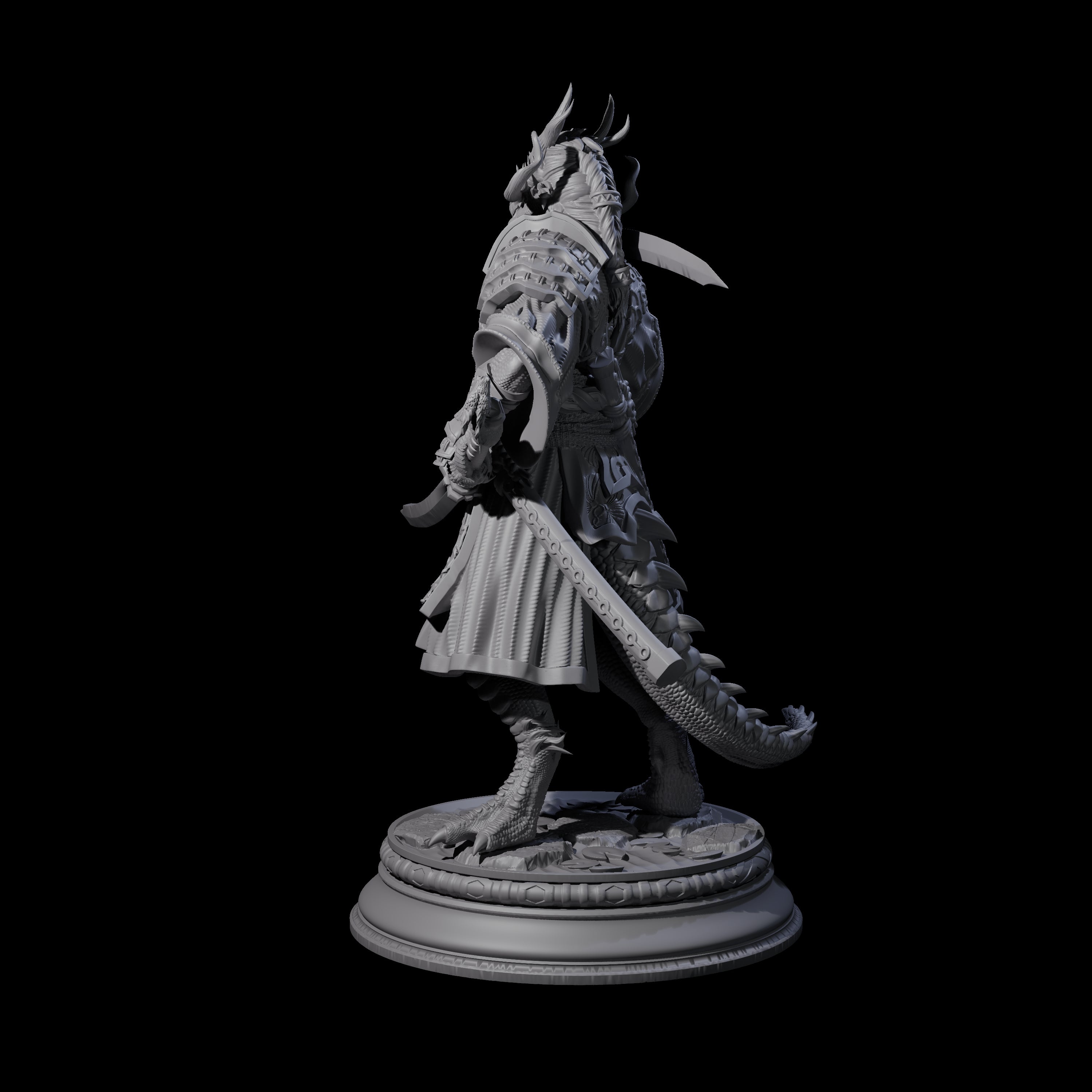 Old Master Monk Miniature for Dungeons and Dragons, Pathfinder or other TTRPGs
