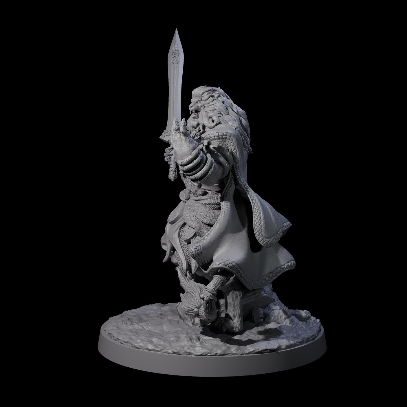 Omari - Roaring Rakshasa Miniature for Dungeons and Dragons, Pathfinder or other TTRPGs