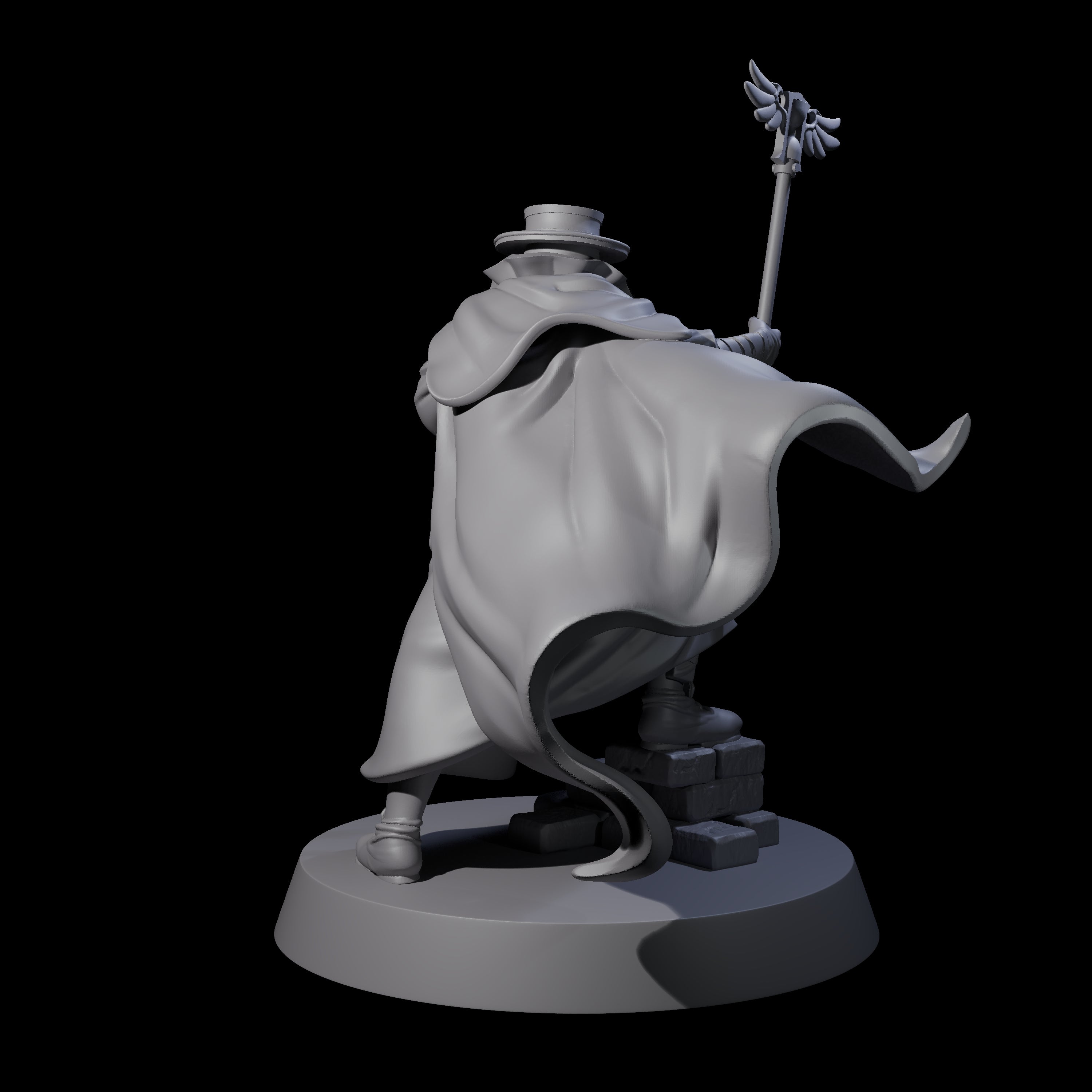 On Call Plague Doctor Miniature for Dungeons and Dragons, Pathfinder or other TTRPGs