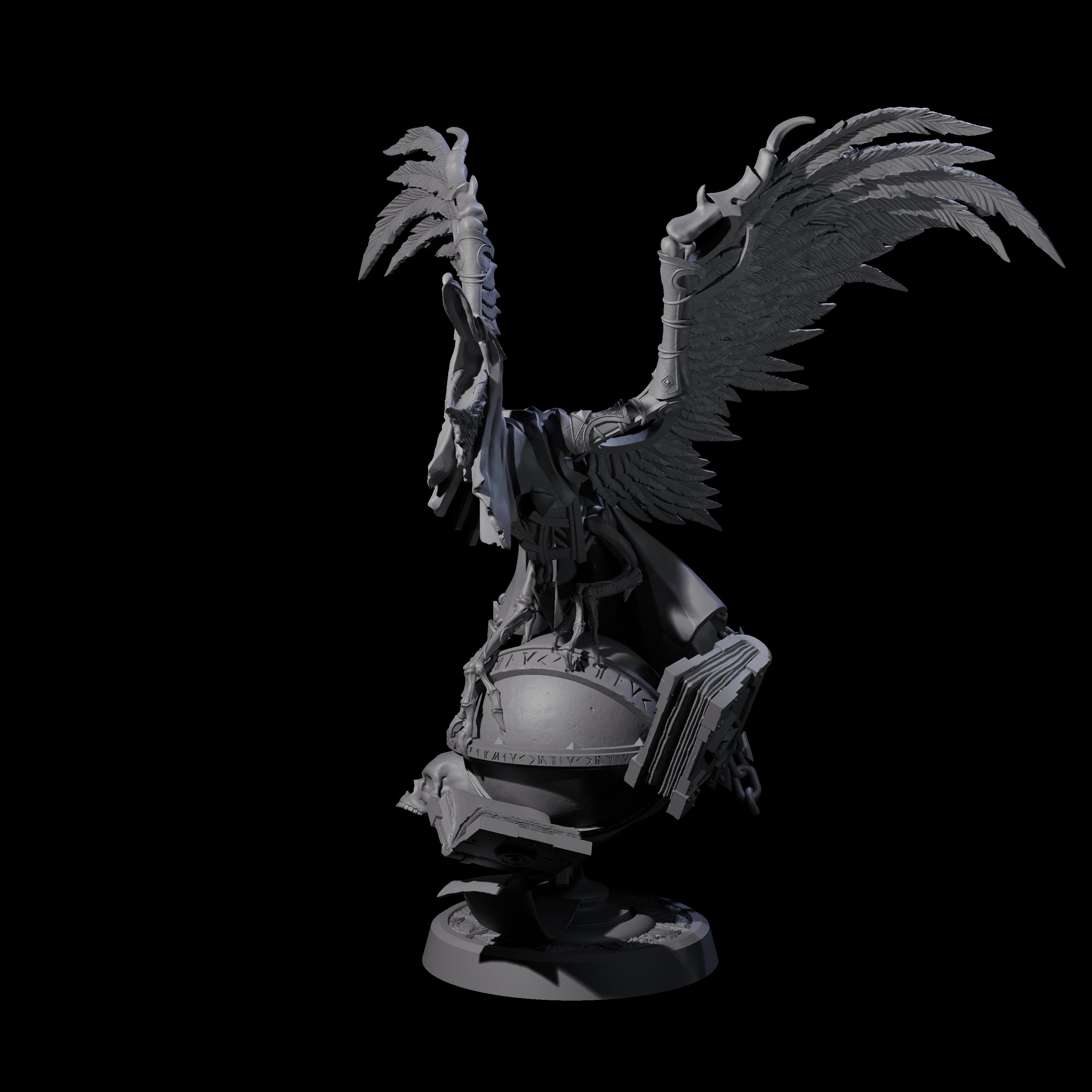 Onocrotalos - Undead Bird God Miniature for Dungeons and Dragons, Pathfinder or other TTRPGs