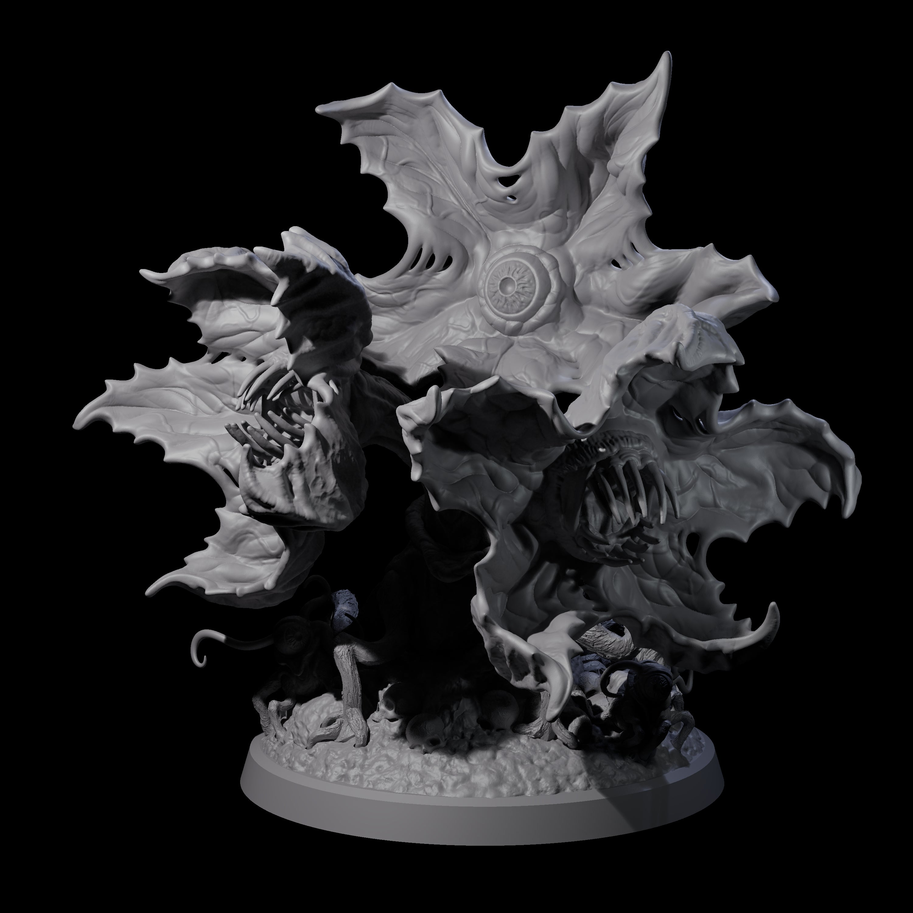 Orchid Roper Miniature for Dungeons and Dragons, Pathfinder or other TTRPGs