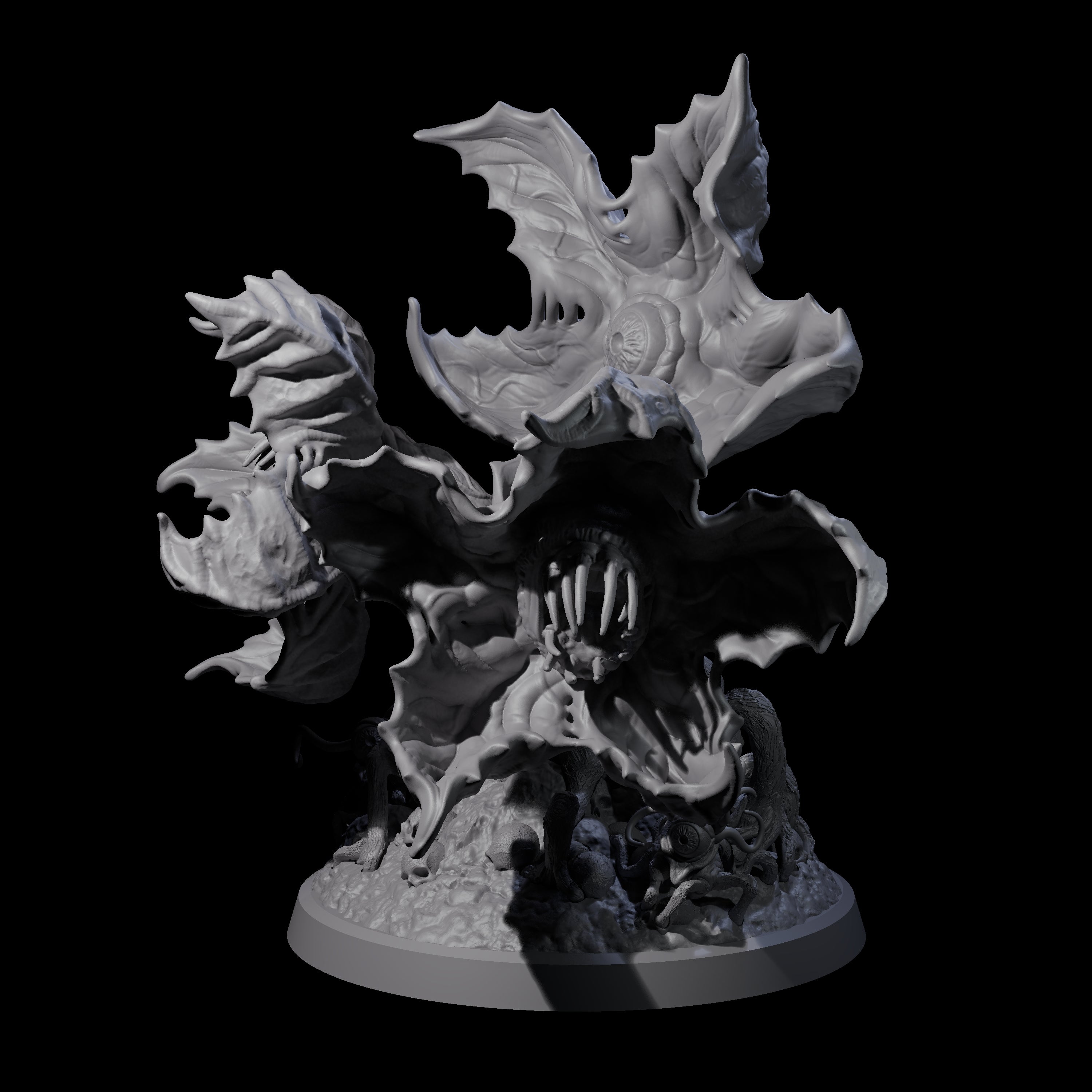 Orchid Roper Miniature for Dungeons and Dragons, Pathfinder or other TTRPGs