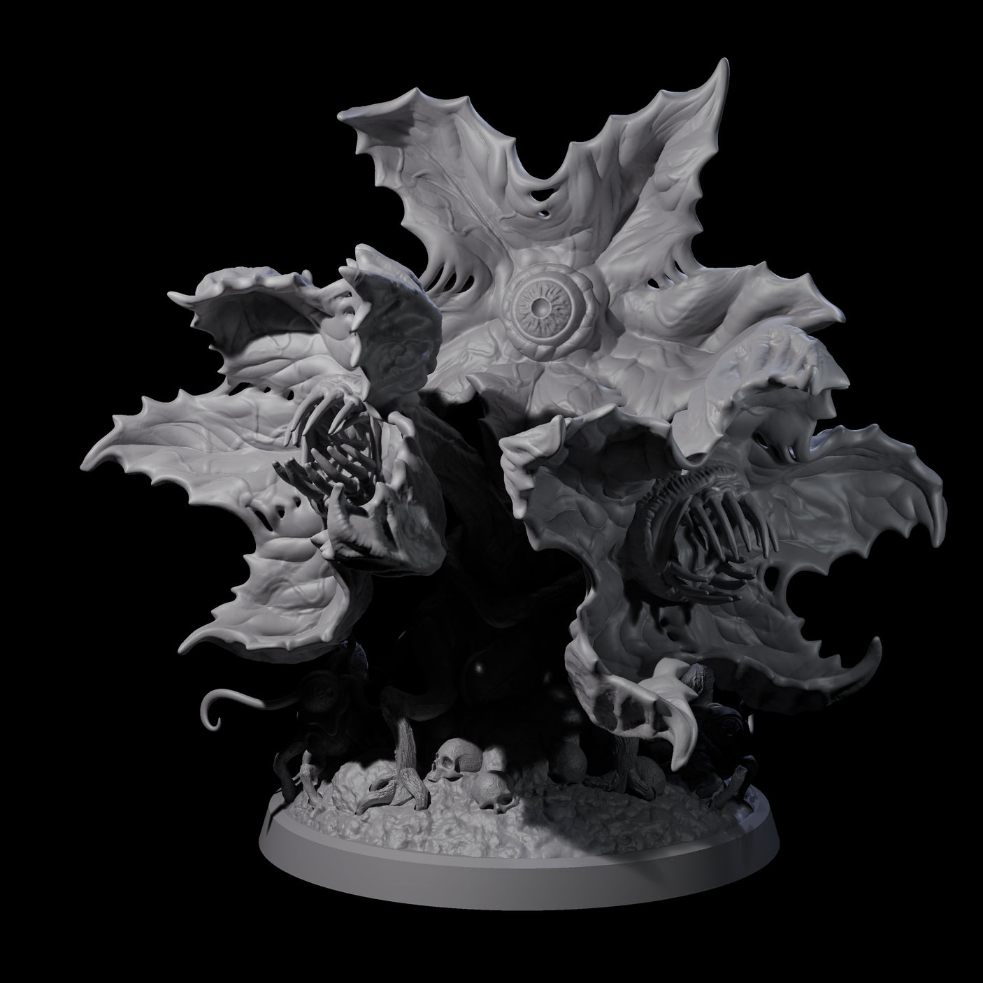 Orchid Roper Miniature for Dungeons and Dragons, Pathfinder or other TTRPGs