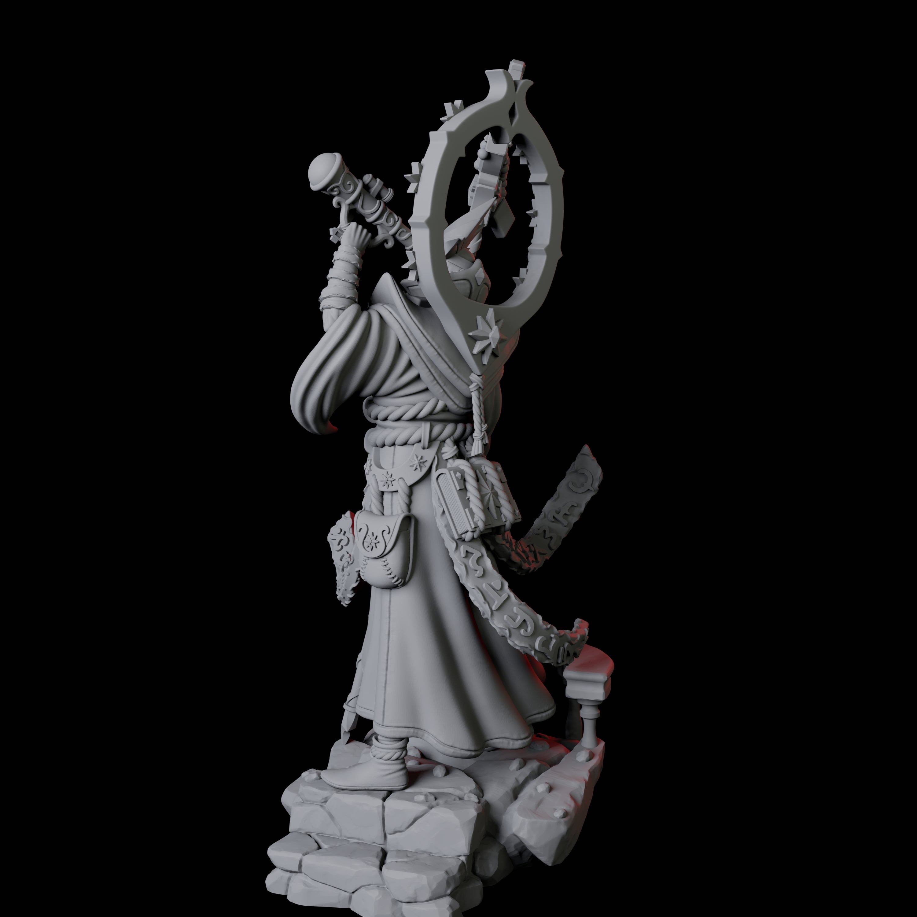 Ornate Astronomer Miniature for Dungeons and Dragons, Pathfinder or other TTRPGs