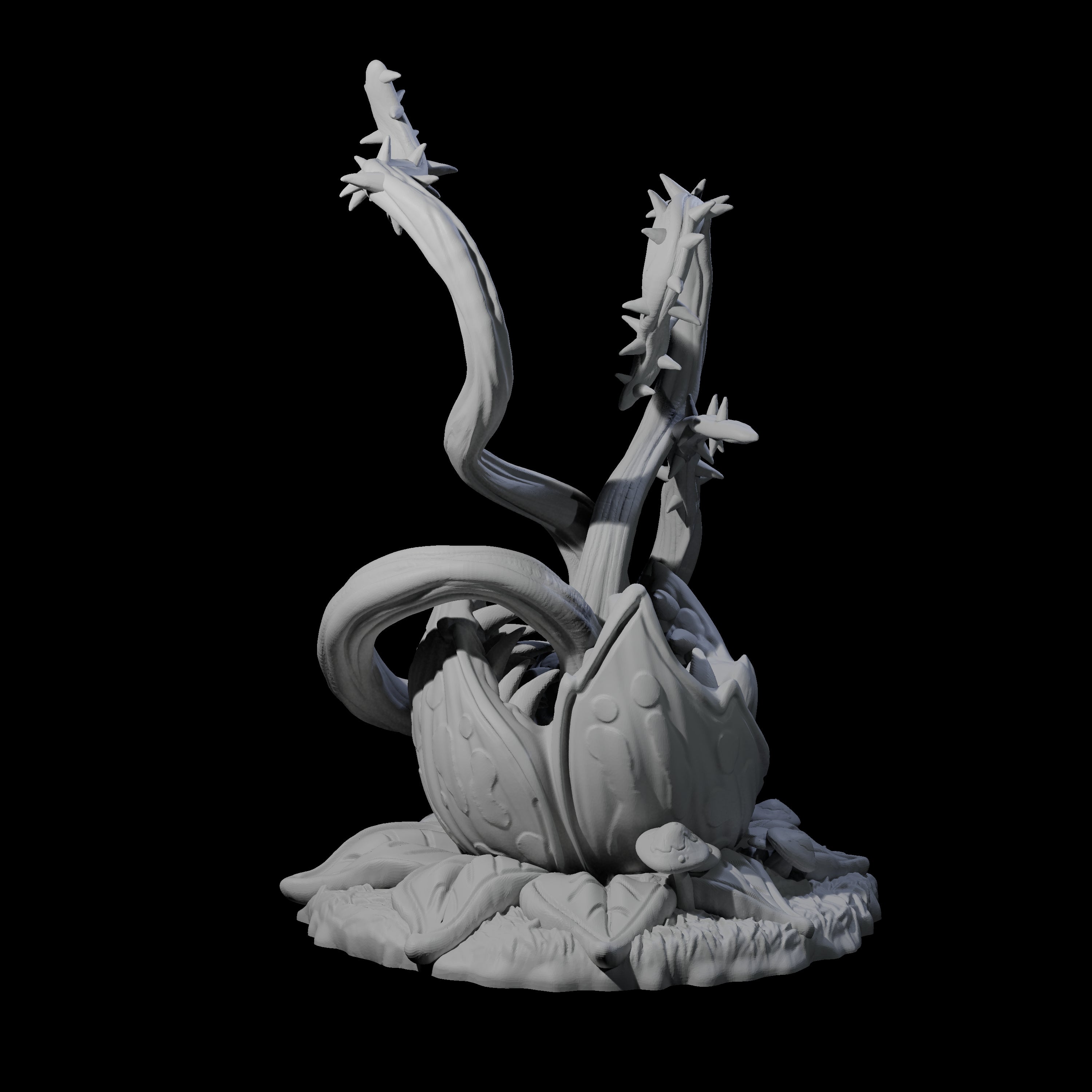 Overgrown Assassin Vine Miniature for Dungeons and Dragons, Pathfinder or other TTRPGs