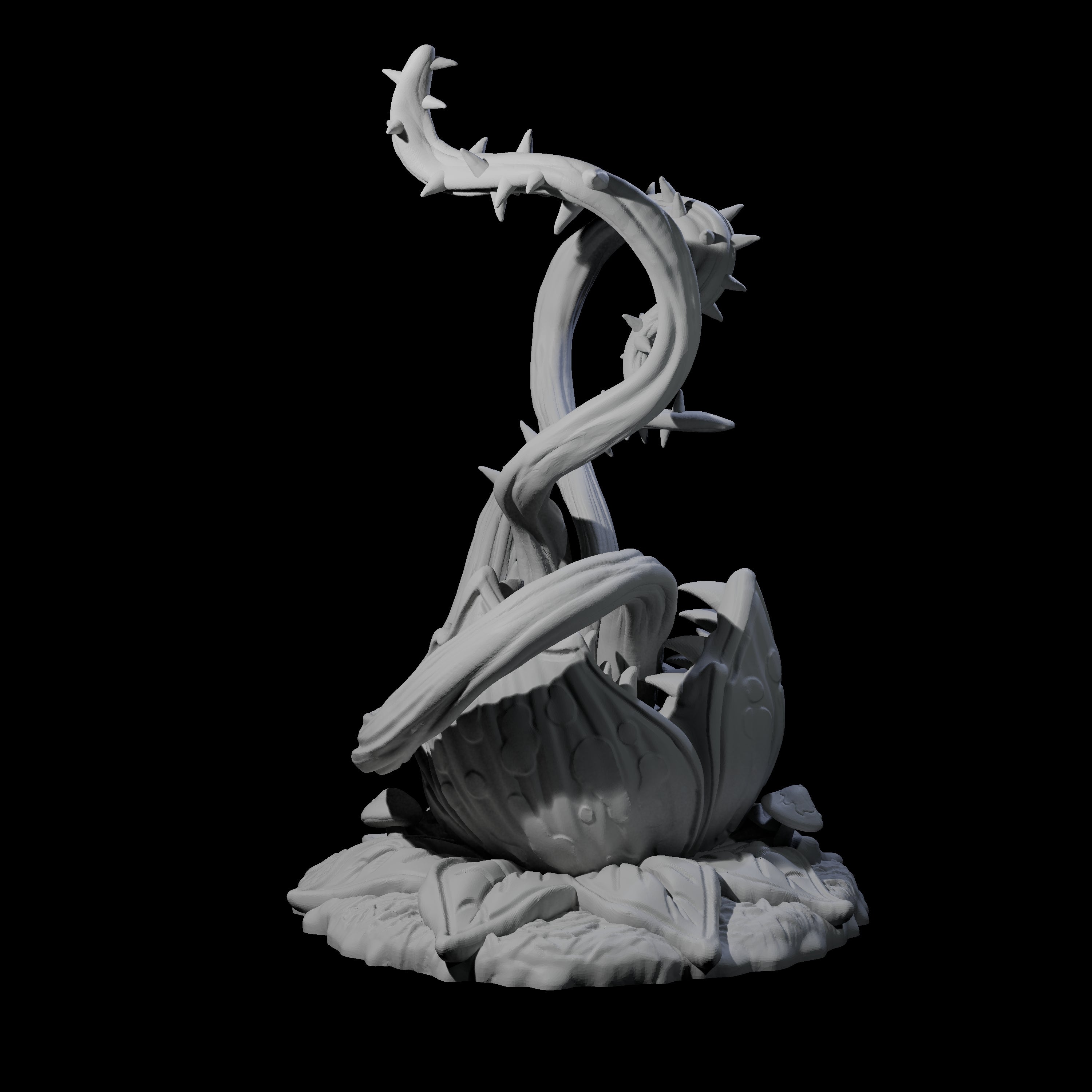 Overgrown Assassin Vine Miniature for Dungeons and Dragons, Pathfinder or other TTRPGs