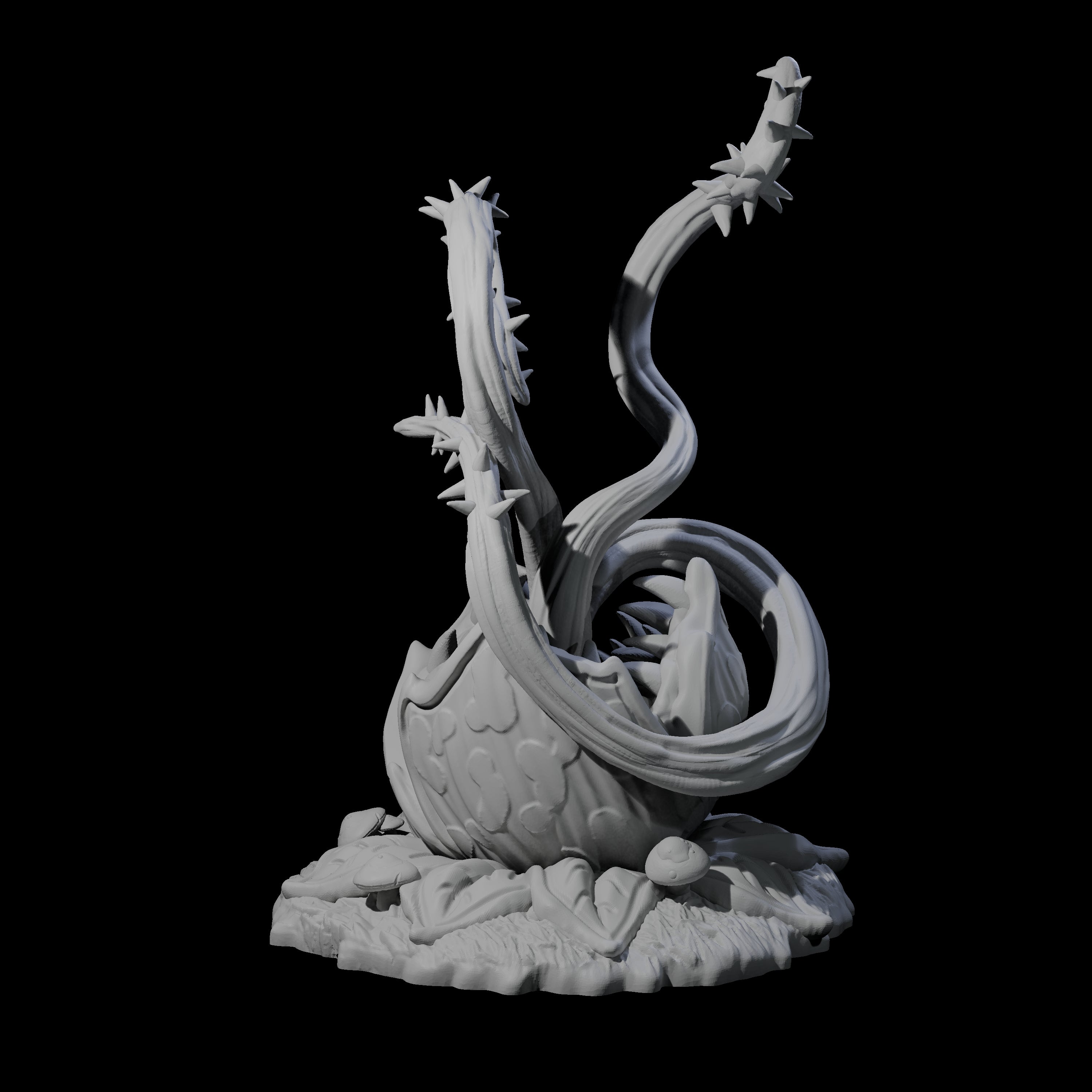 Overgrown Assassin Vine Miniature for Dungeons and Dragons, Pathfinder or other TTRPGs