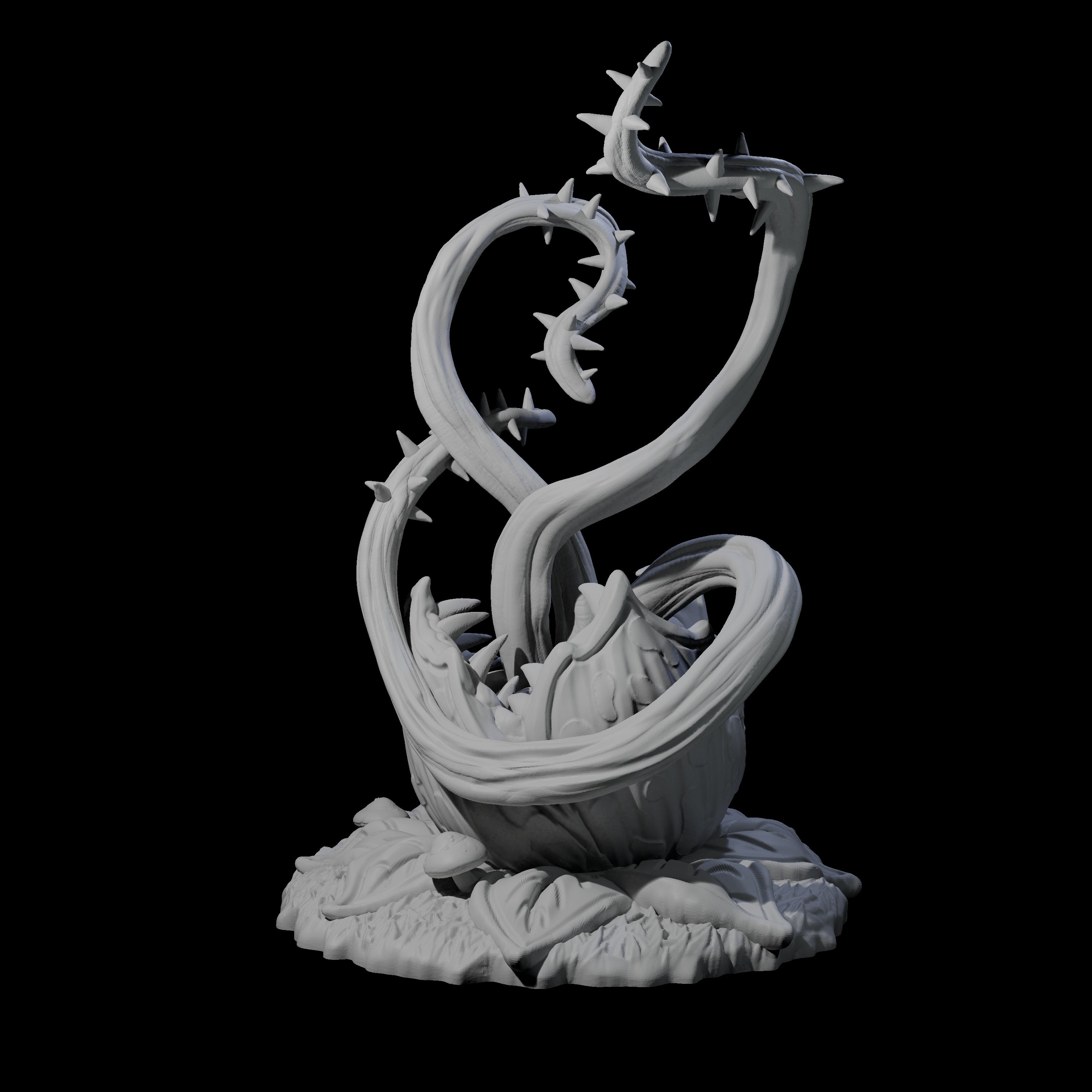 Overgrown Assassin Vine Miniature for Dungeons and Dragons, Pathfinder or other TTRPGs