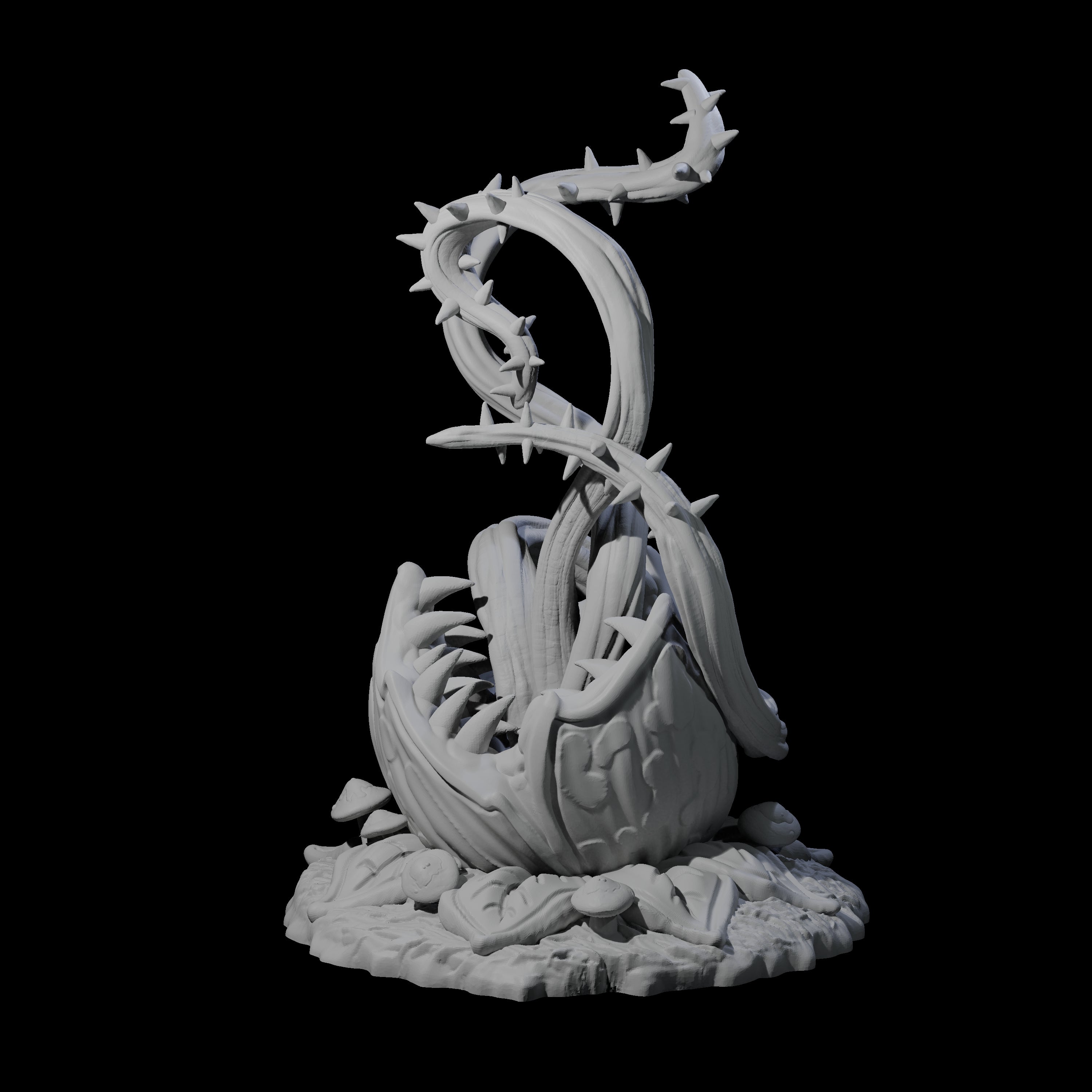 Overgrown Assassin Vine Miniature for Dungeons and Dragons, Pathfinder or other TTRPGs