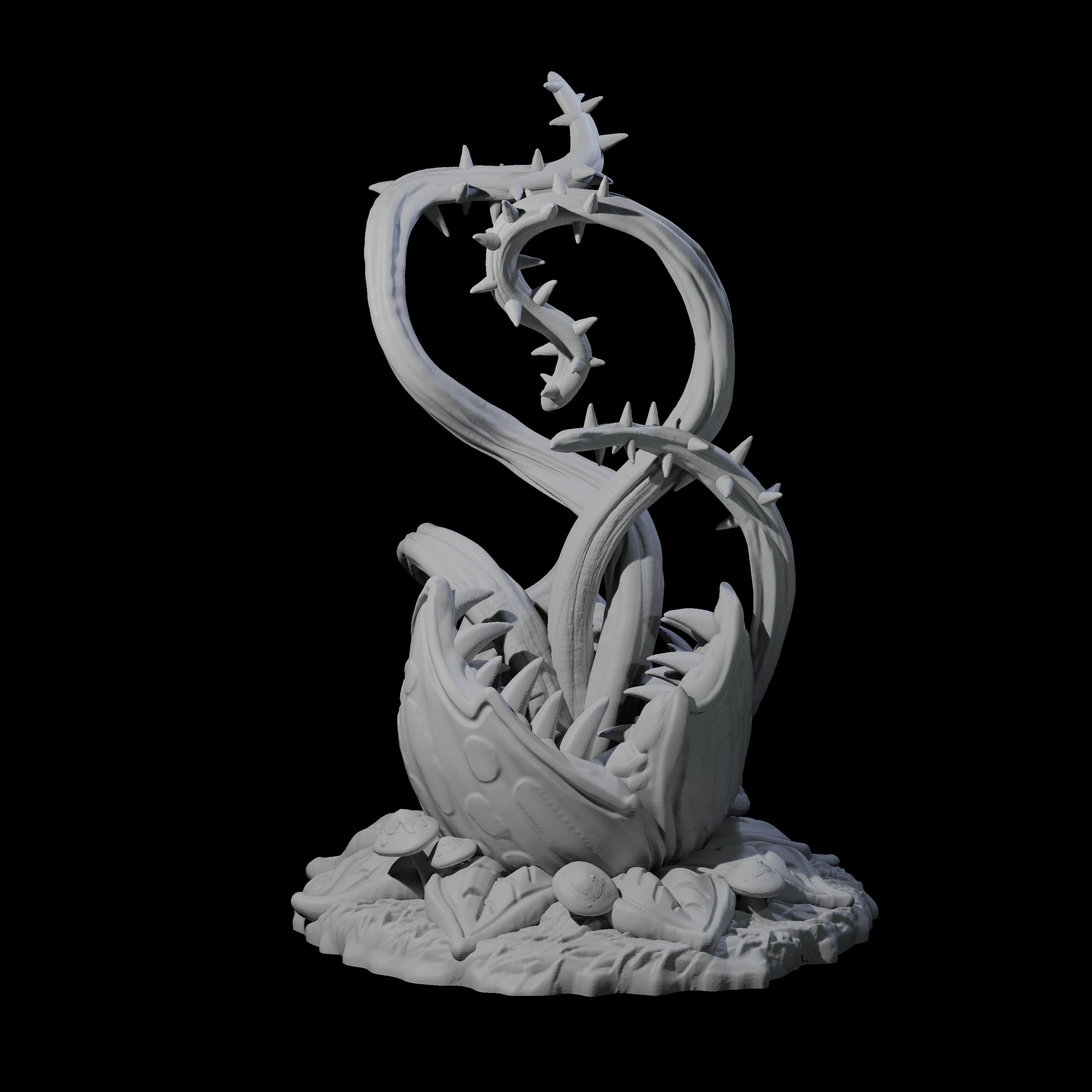 Overgrown Assassin Vine Miniature for Dungeons and Dragons, Pathfinder or other TTRPGs
