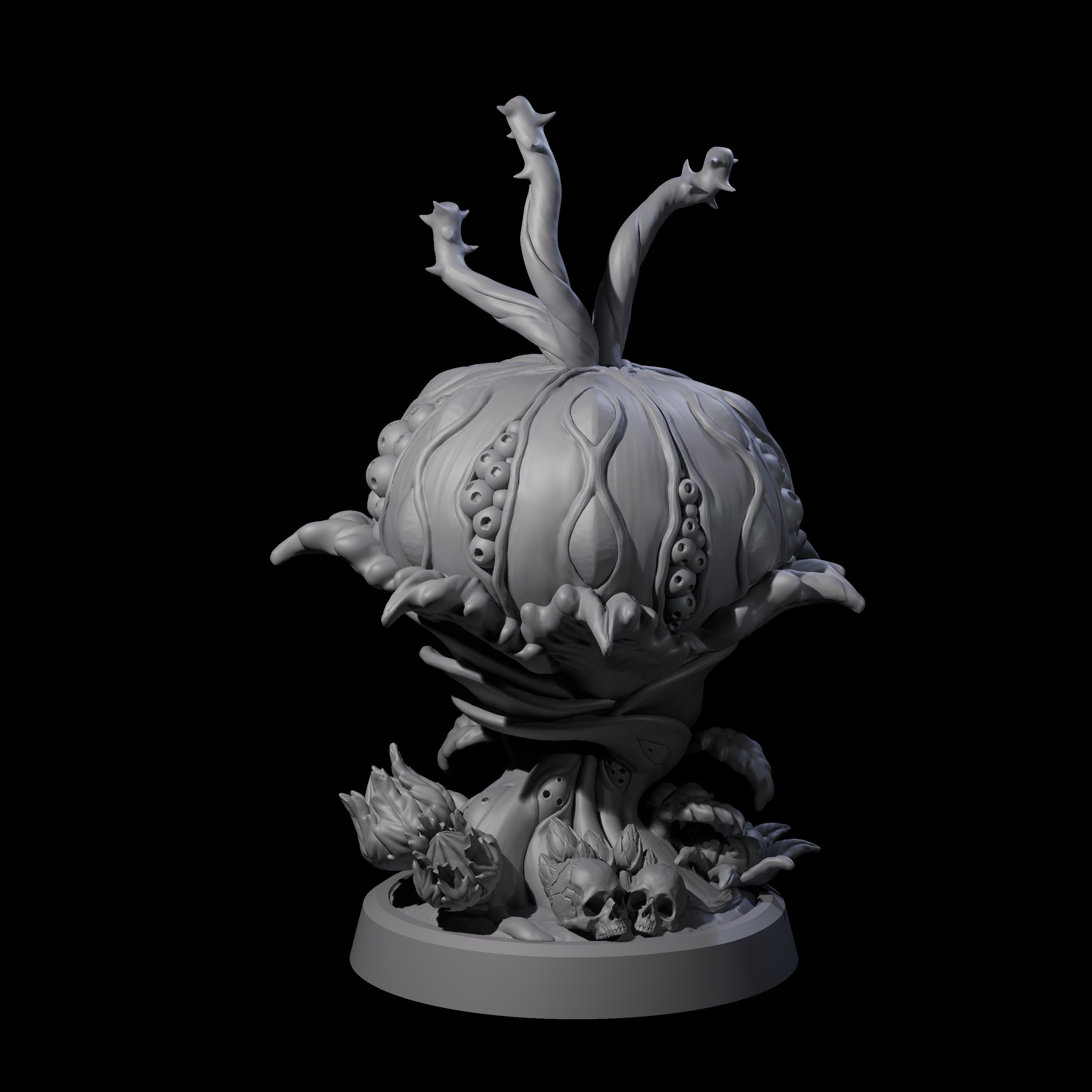 Overgrown Violet Fungus C Miniature for Dungeons and Dragons, Pathfinder or other TTRPGs