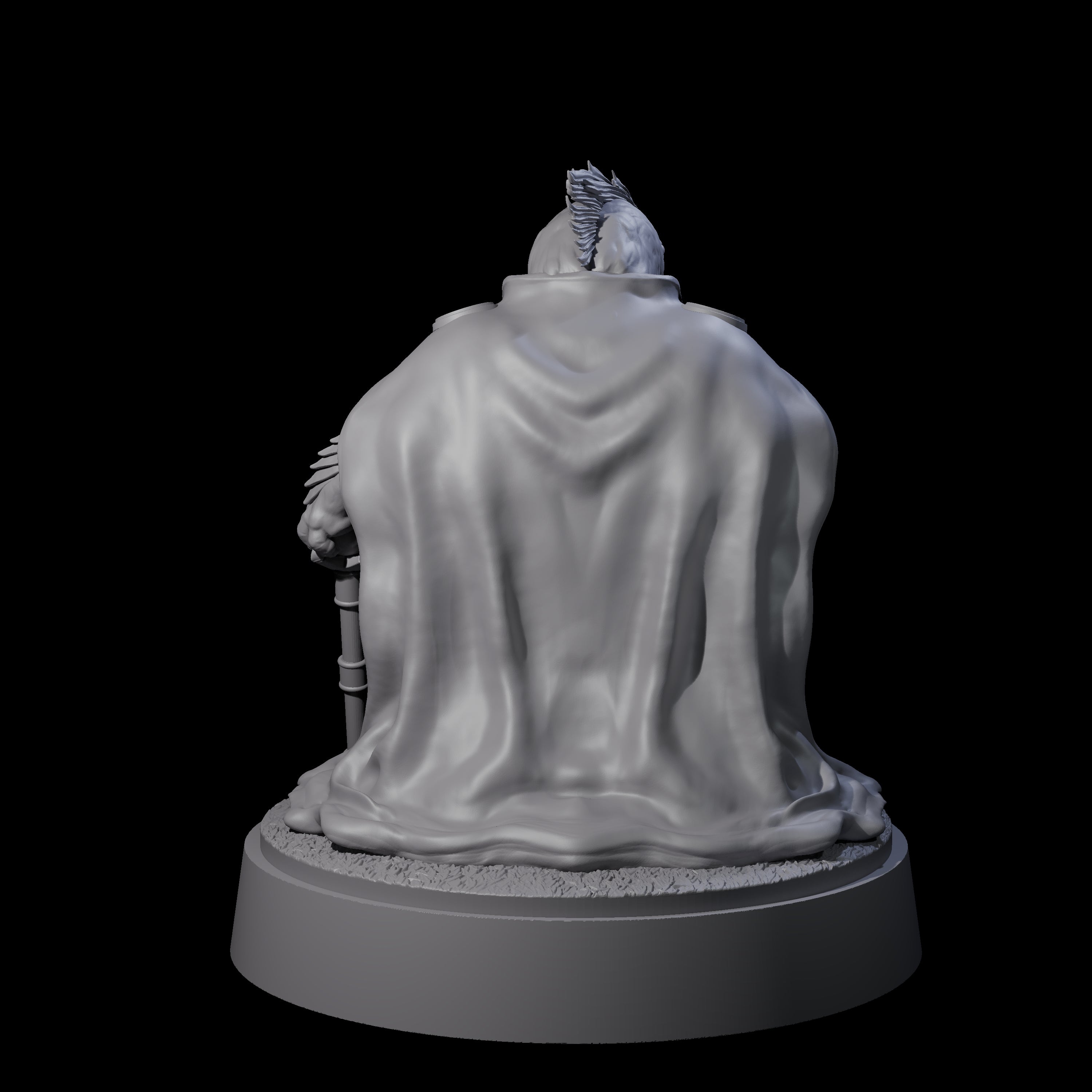 Overseer Penguin Tengu Miniature for Dungeons and Dragons, Pathfinder or other TTRPGs