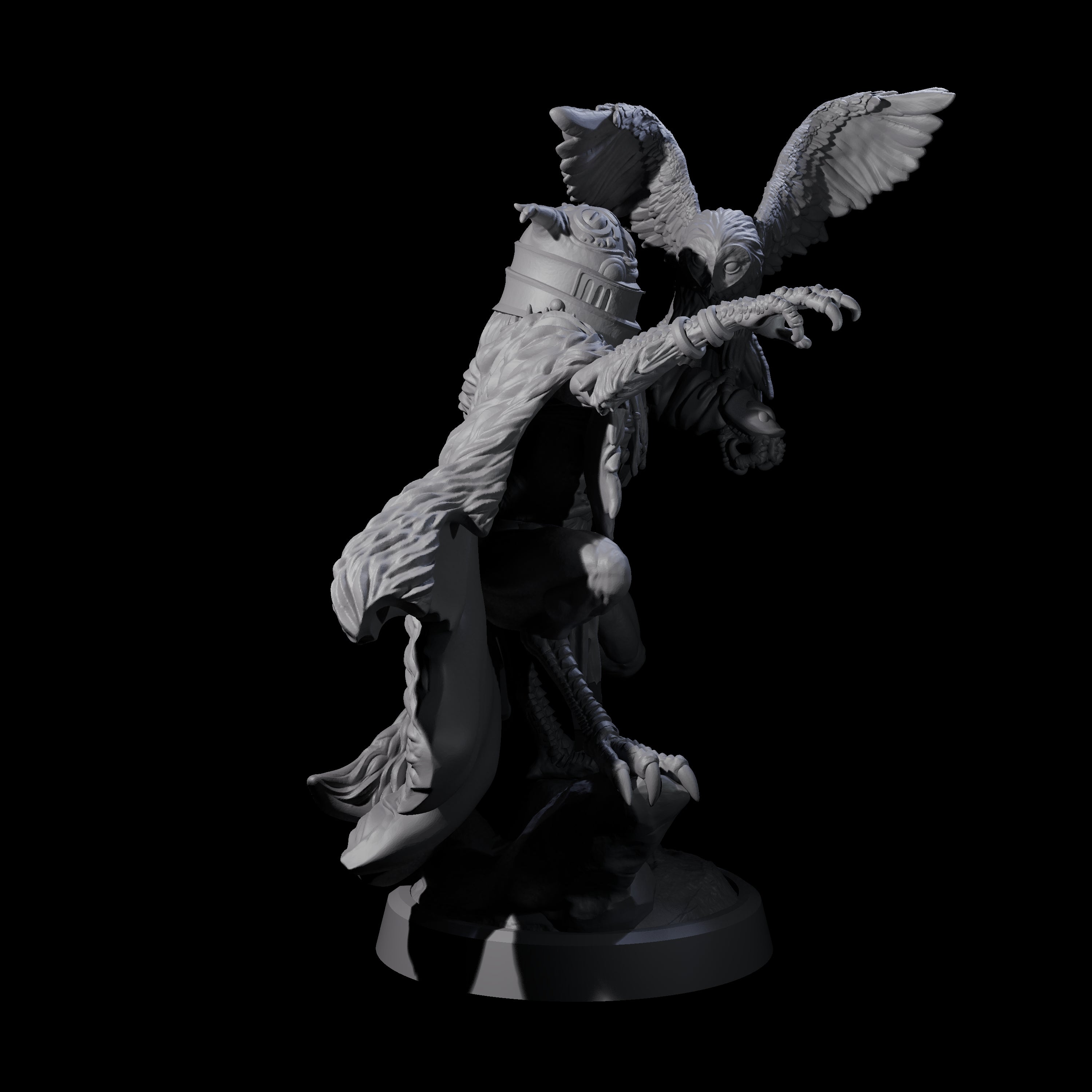 Owl-Like Aarakocra Sentinel B