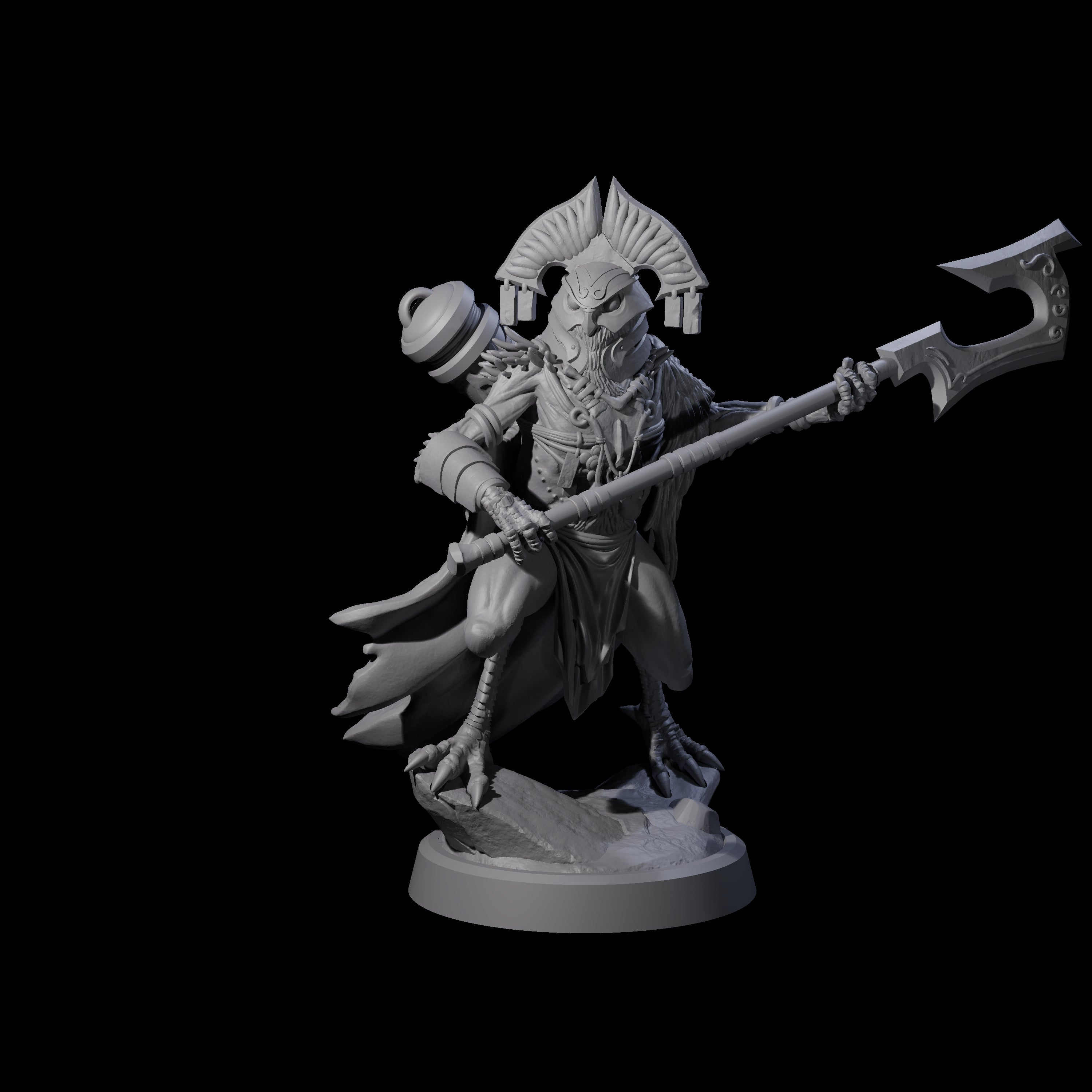 Owl-Like Aarakocra Sentinel C