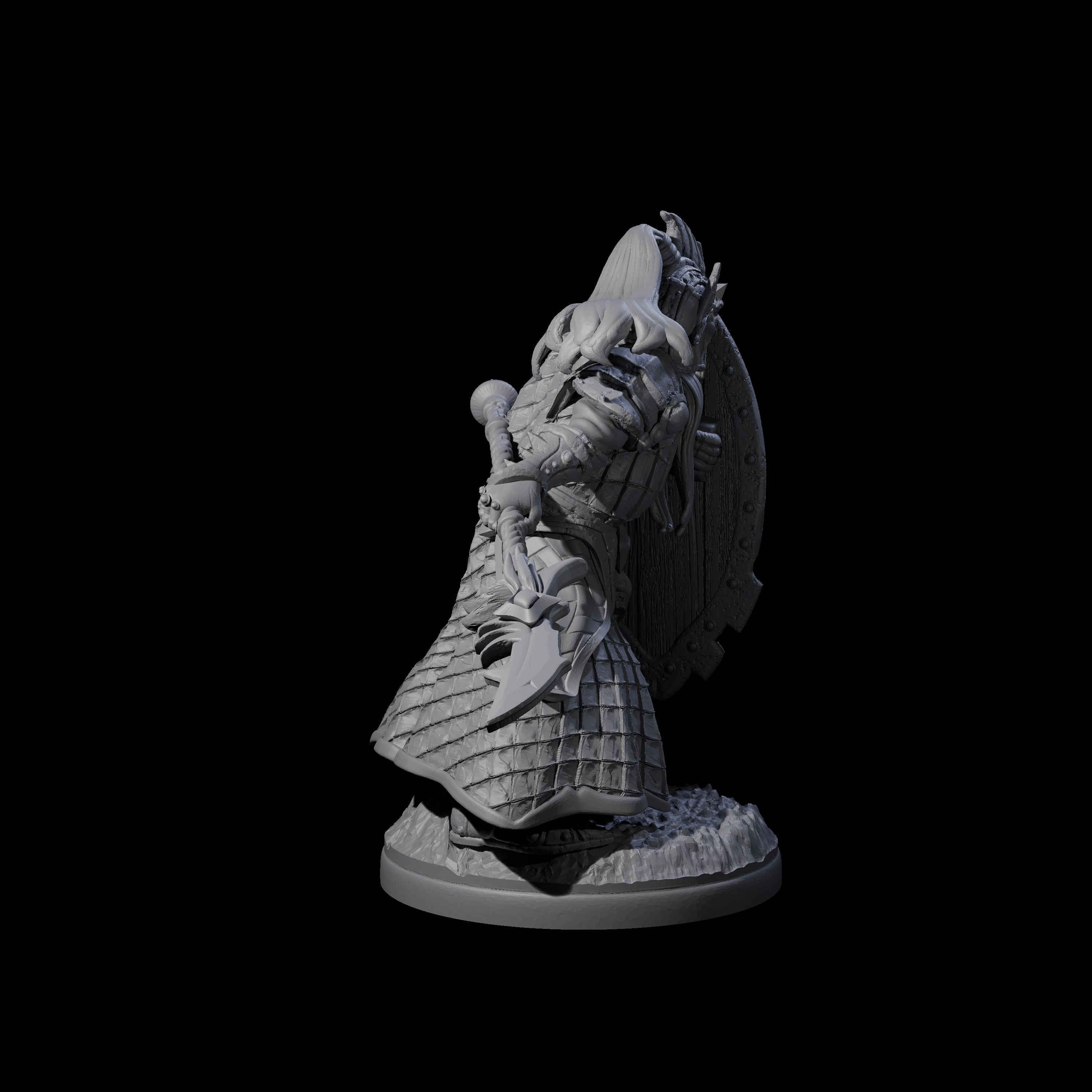 Pale Drow A Miniature for Dungeons and Dragons, Pathfinder or other TTRPGs