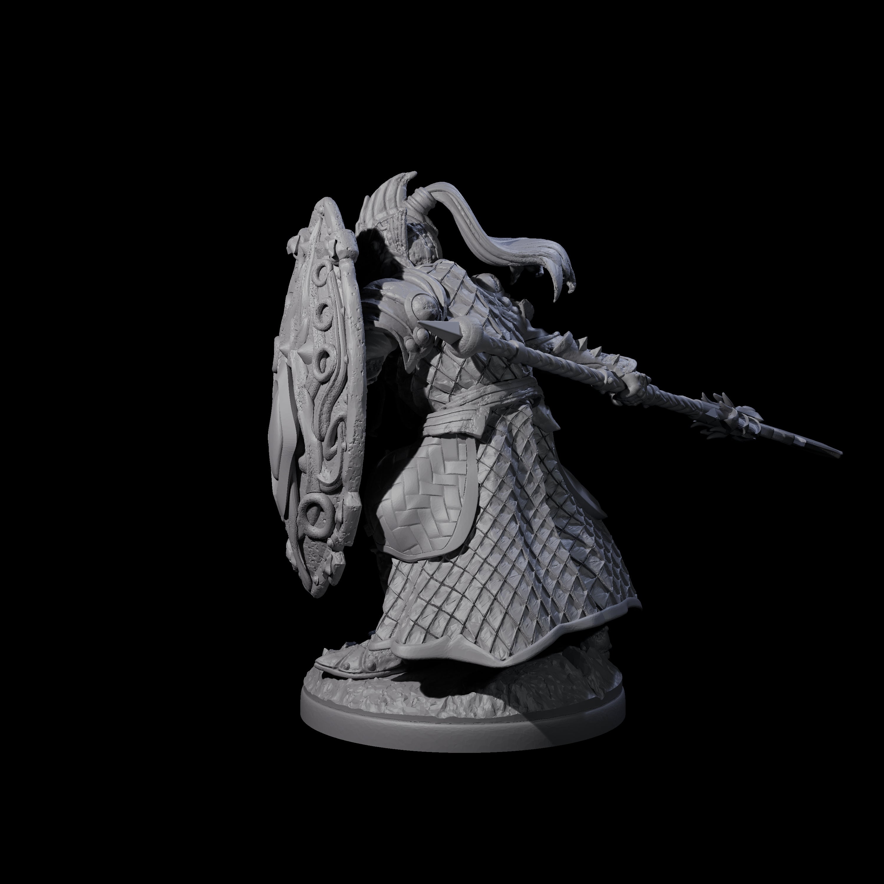 Pale Drow A Miniature for Dungeons and Dragons, Pathfinder or other TTRPGs