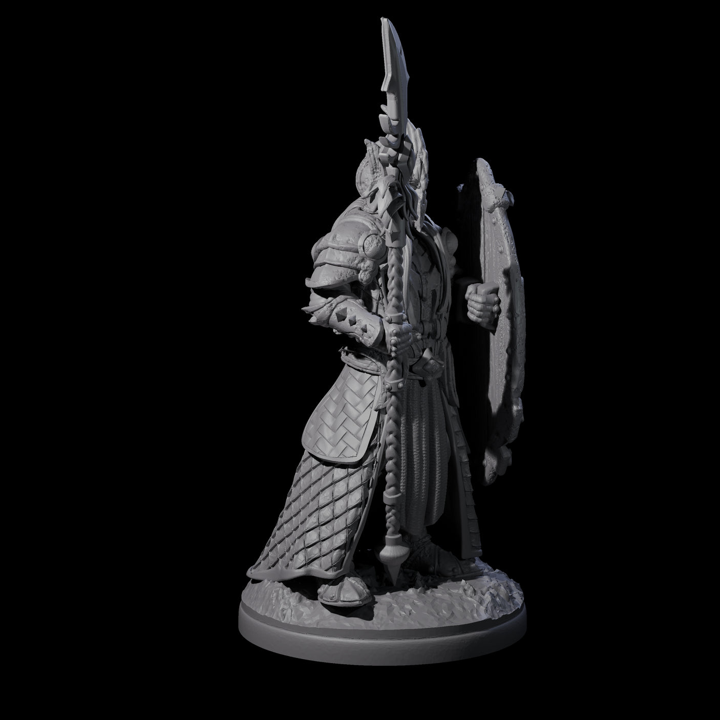 Pale Drow F Miniature for Dungeons and Dragons, Pathfinder or other TTRPGs