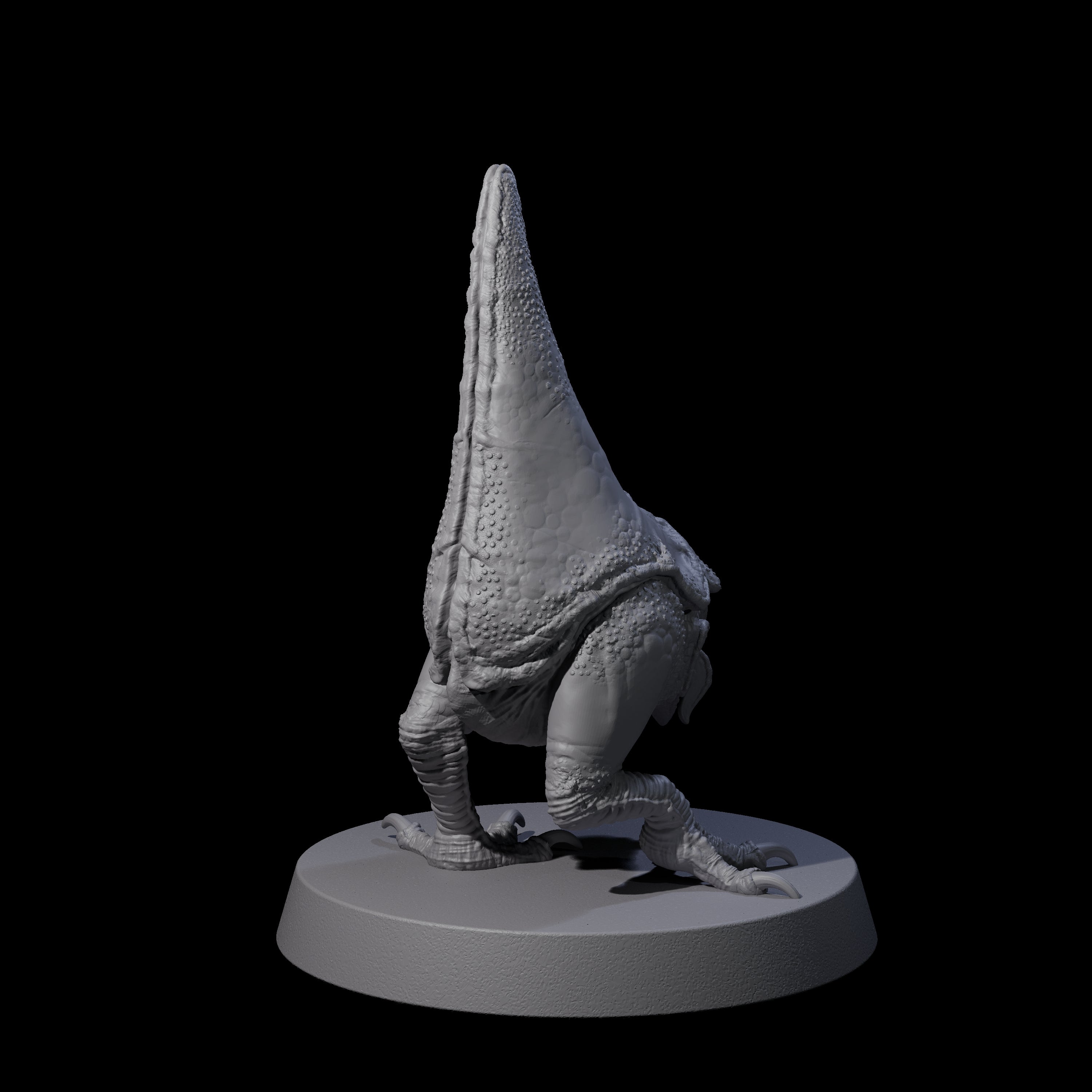 Pecking Abyssal Chicken A Miniature for Dungeons and Dragons, Pathfinder or other TTRPGs