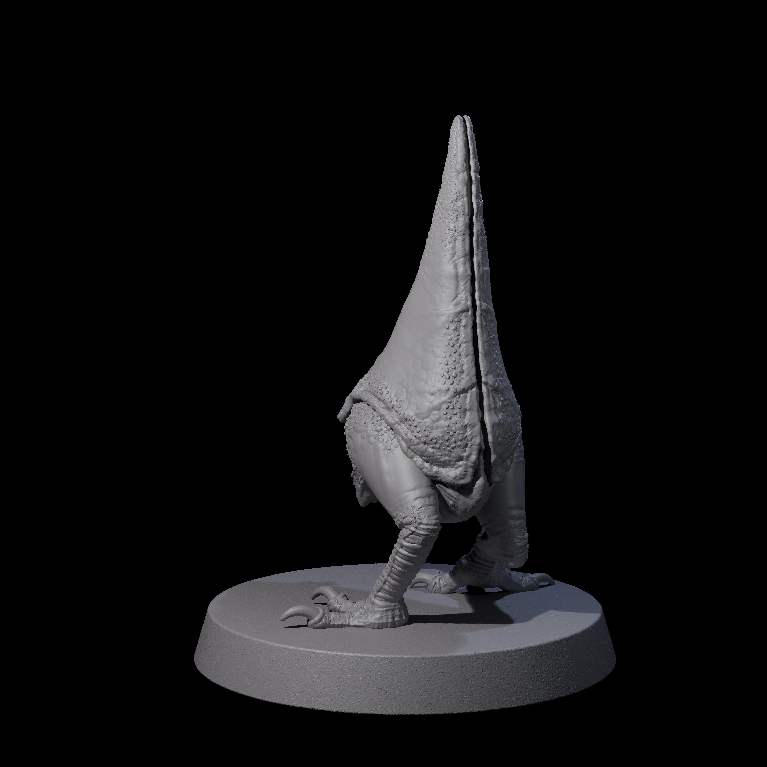 Pecking Abyssal Chicken A Miniature for Dungeons and Dragons, Pathfinder or other TTRPGs