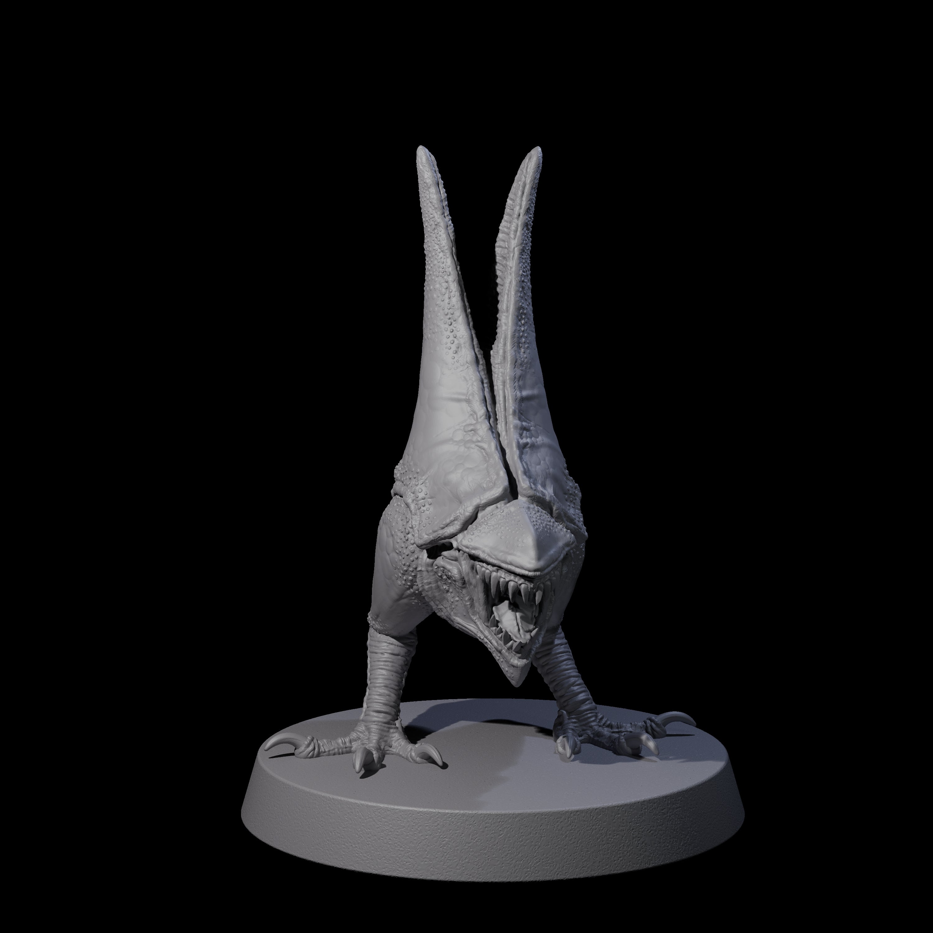 Pecking Abyssal Chicken B Miniature for Dungeons and Dragons, Pathfinder or other TTRPGs