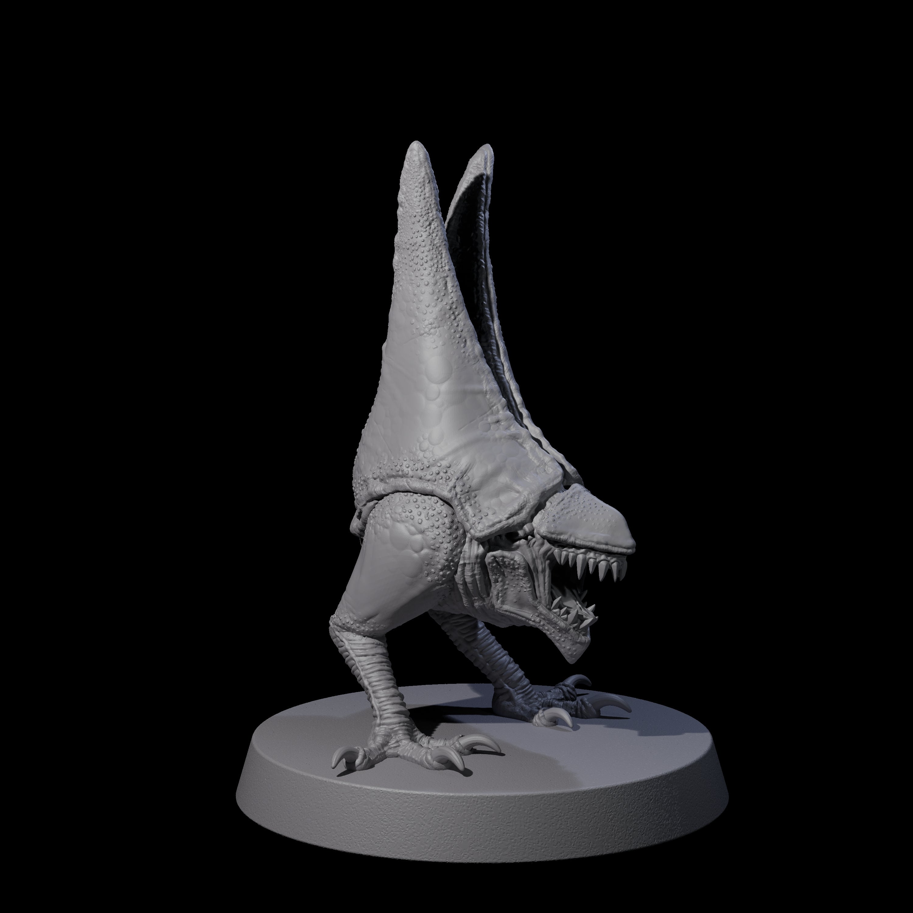 Pecking Abyssal Chicken B Miniature for Dungeons and Dragons, Pathfinder or other TTRPGs