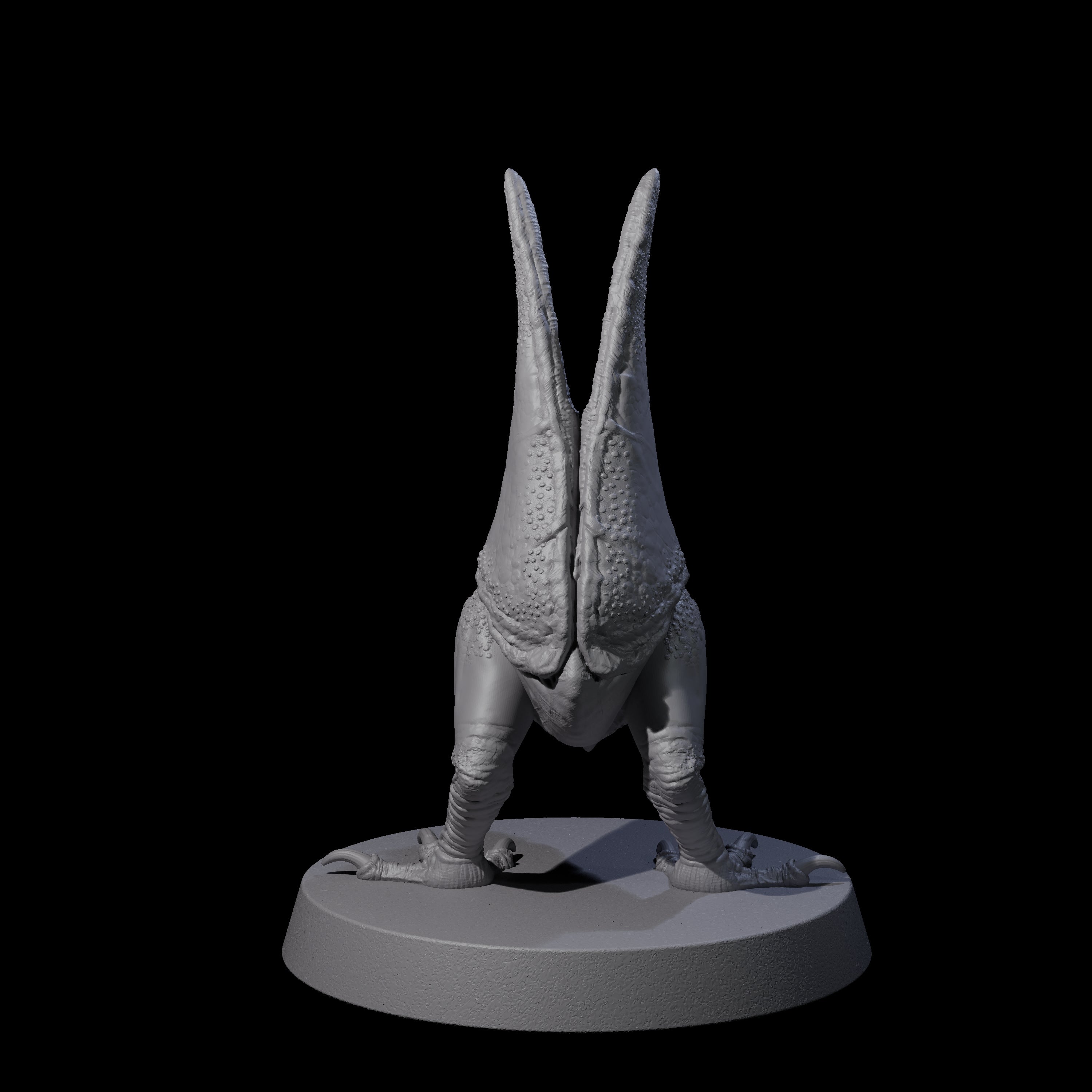 Pecking Abyssal Chicken B Miniature for Dungeons and Dragons, Pathfinder or other TTRPGs