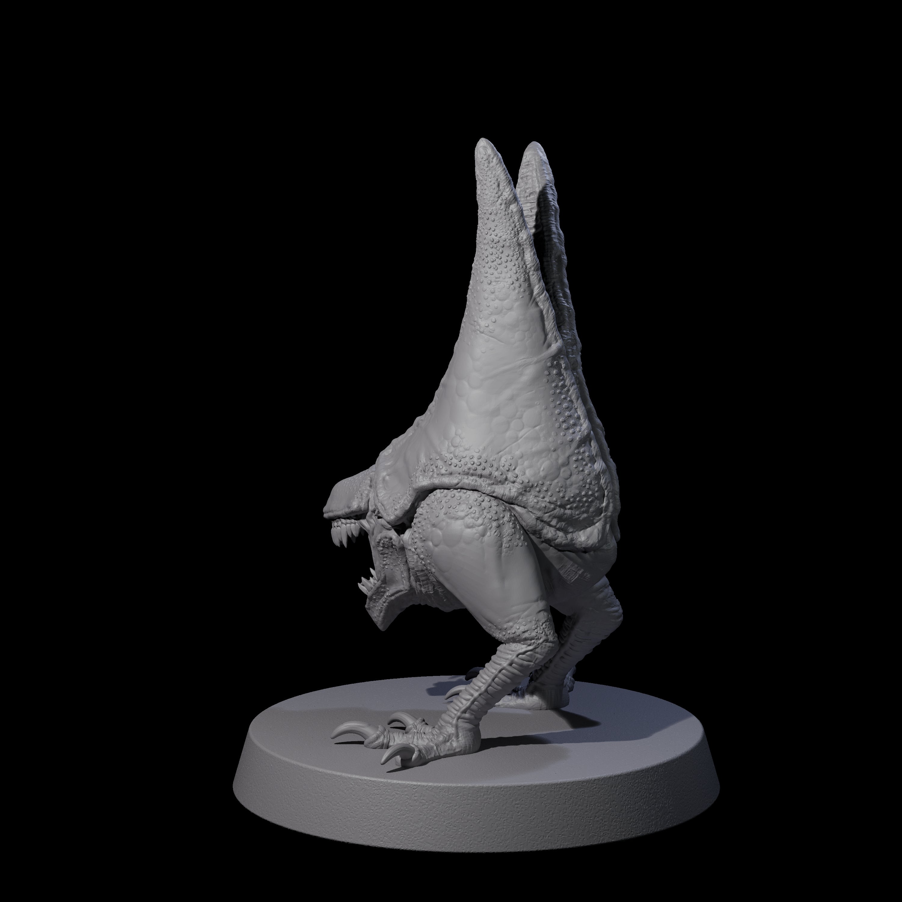 Pecking Abyssal Chicken B Miniature for Dungeons and Dragons, Pathfinder or other TTRPGs