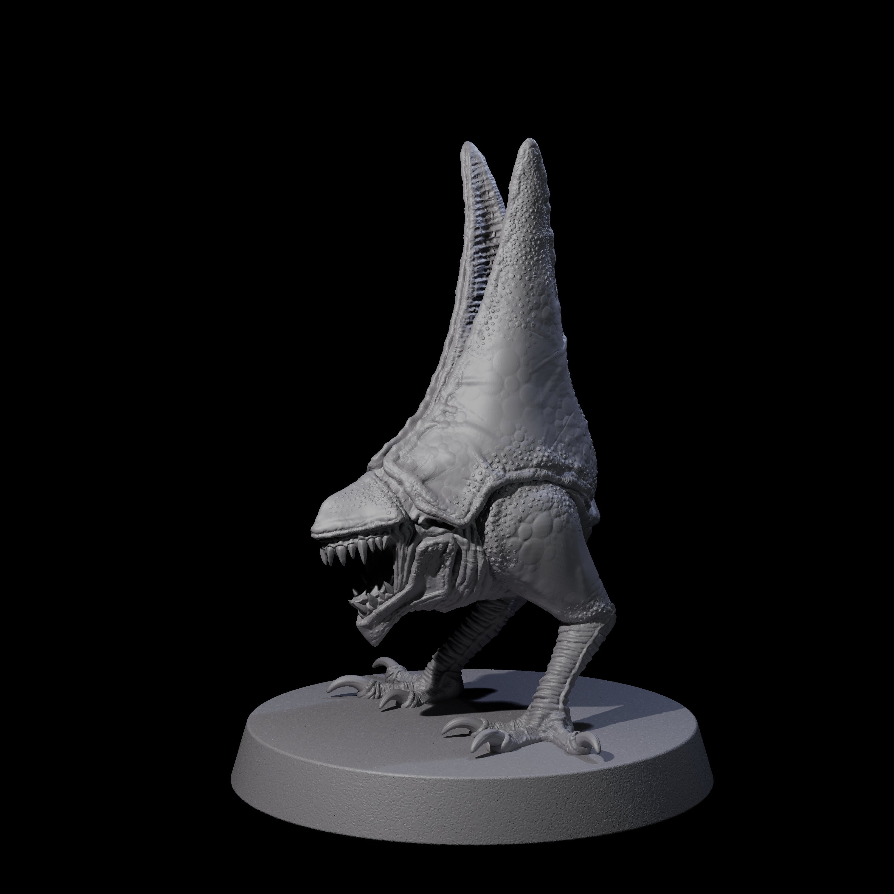 Pecking Abyssal Chicken B Miniature for Dungeons and Dragons, Pathfinder or other TTRPGs