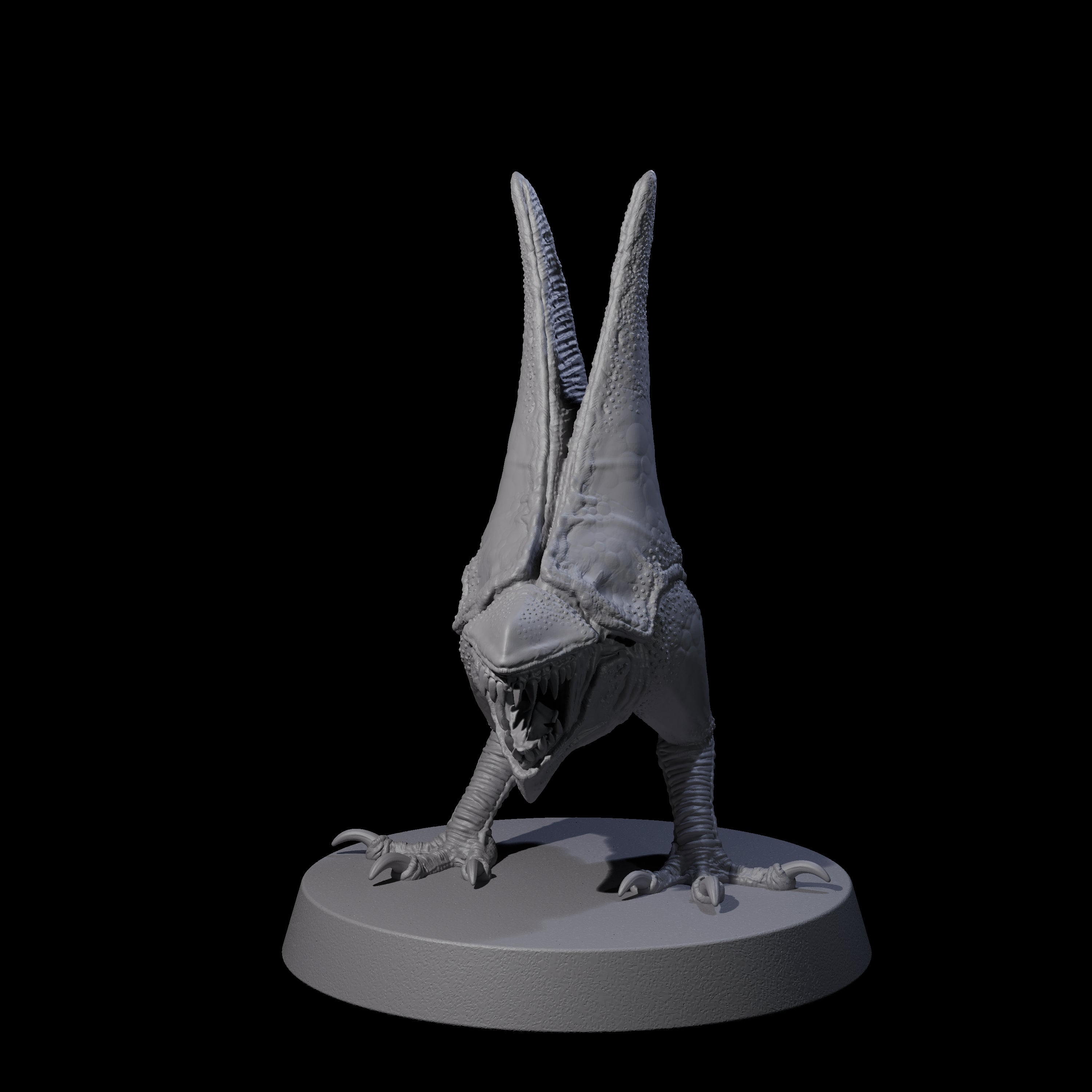 Pecking Abyssal Chicken B Miniature for Dungeons and Dragons, Pathfinder or other TTRPGs