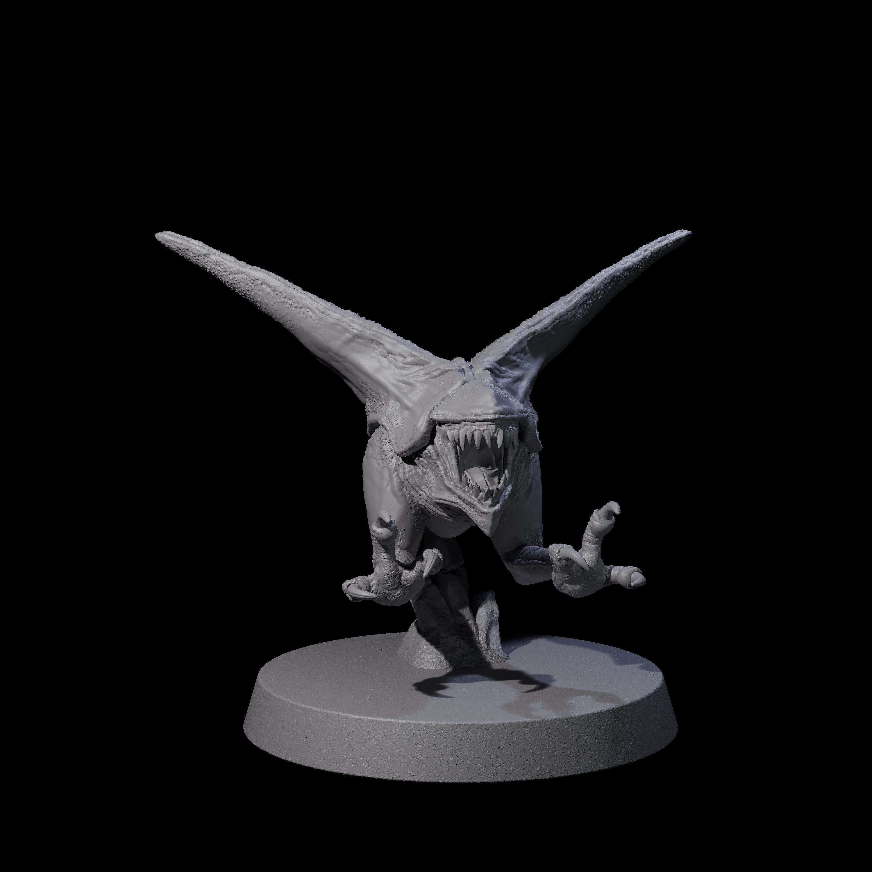 Pecking Abyssal Chicken C Miniature for Dungeons and Dragons, Pathfinder or other TTRPGs