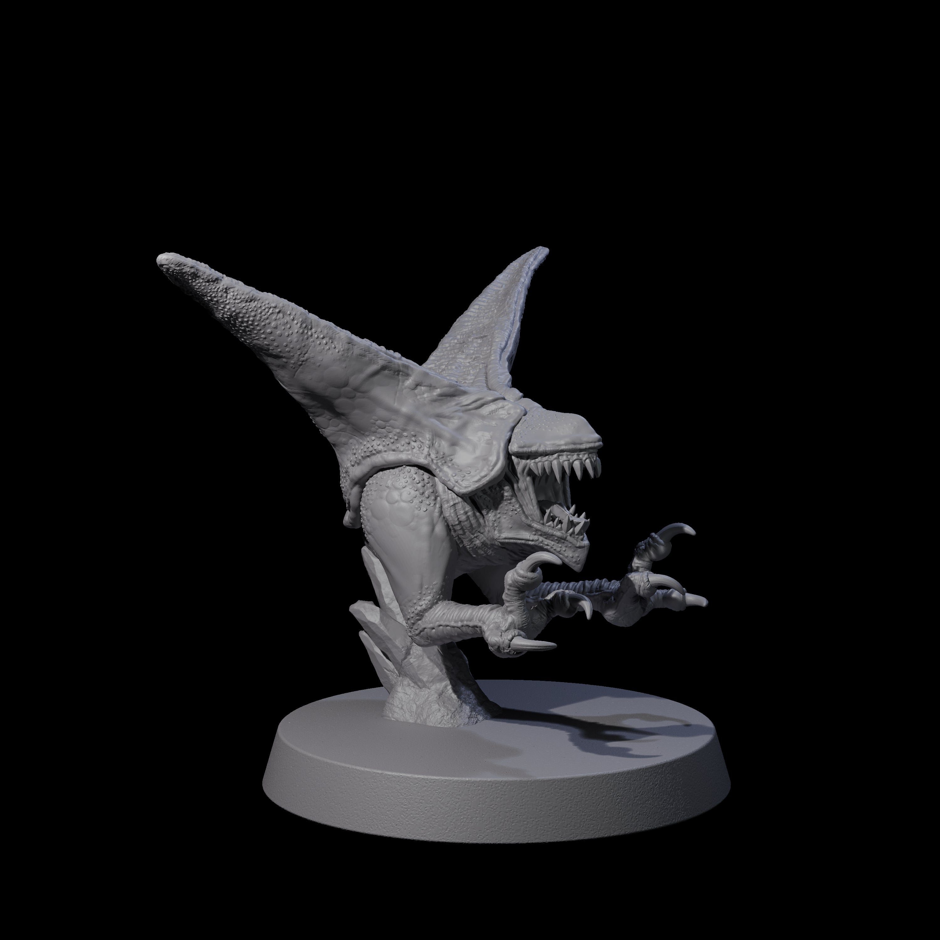 Pecking Abyssal Chicken C Miniature for Dungeons and Dragons, Pathfinder or other TTRPGs