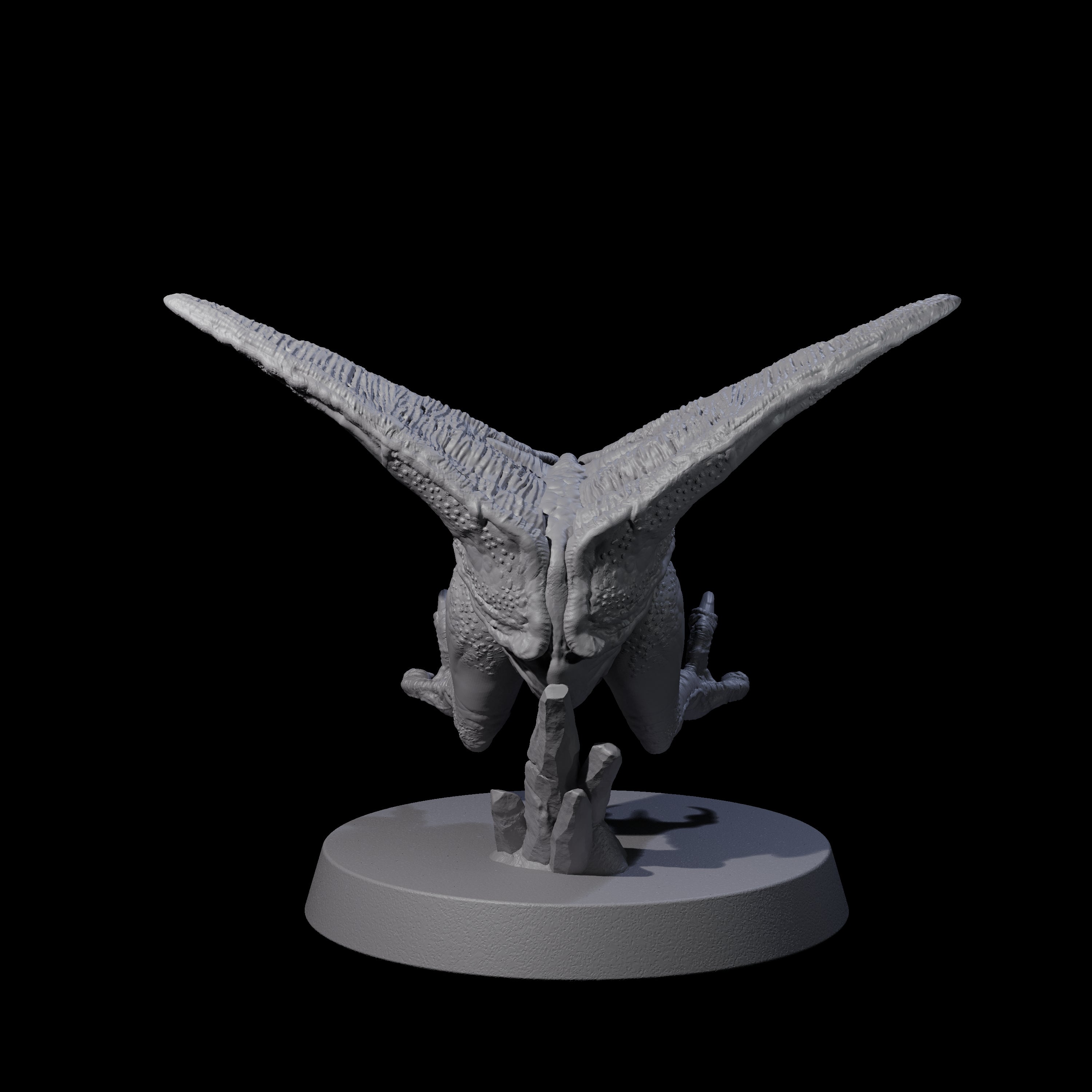 Pecking Abyssal Chicken C Miniature for Dungeons and Dragons, Pathfinder or other TTRPGs