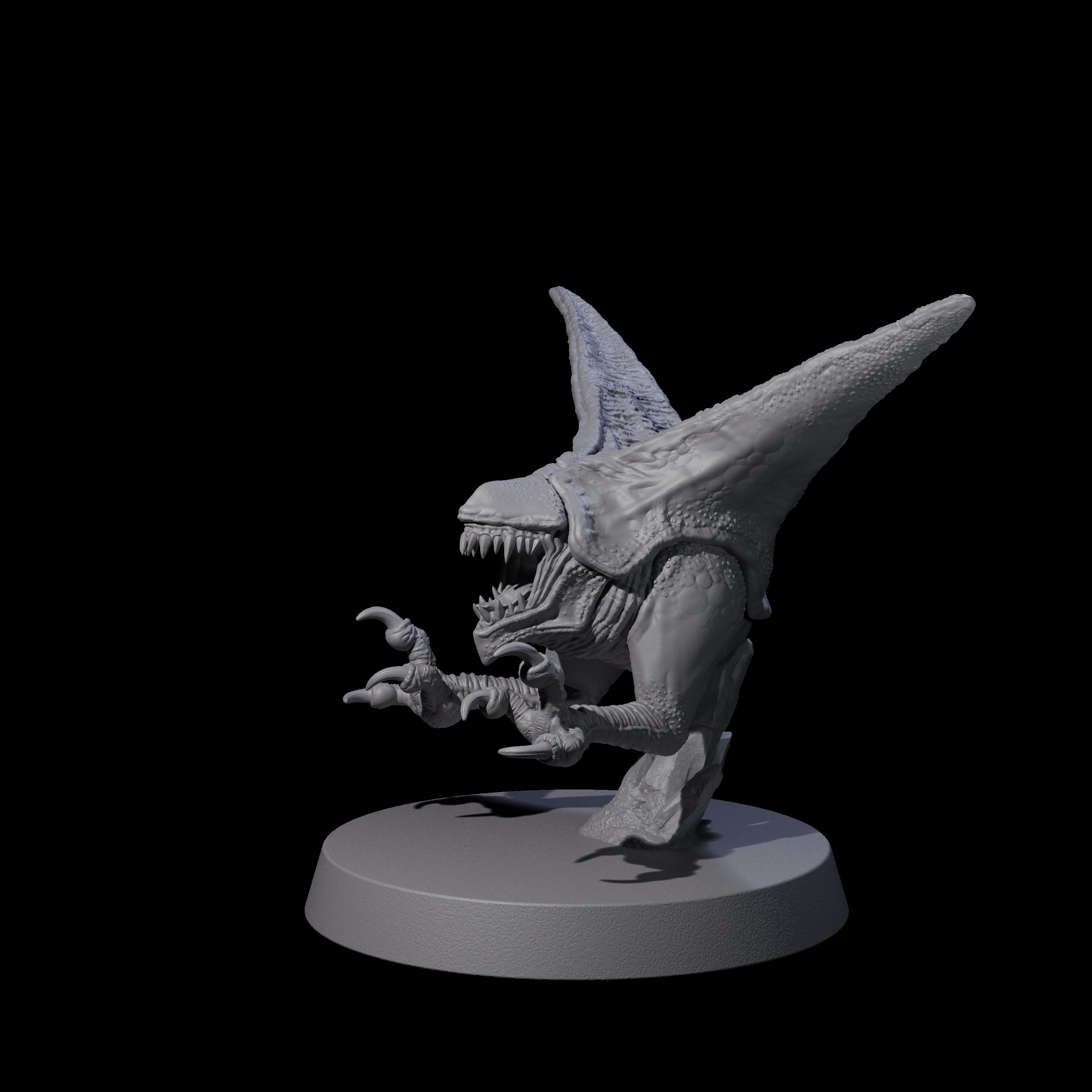 Pecking Abyssal Chicken C Miniature for Dungeons and Dragons, Pathfinder or other TTRPGs