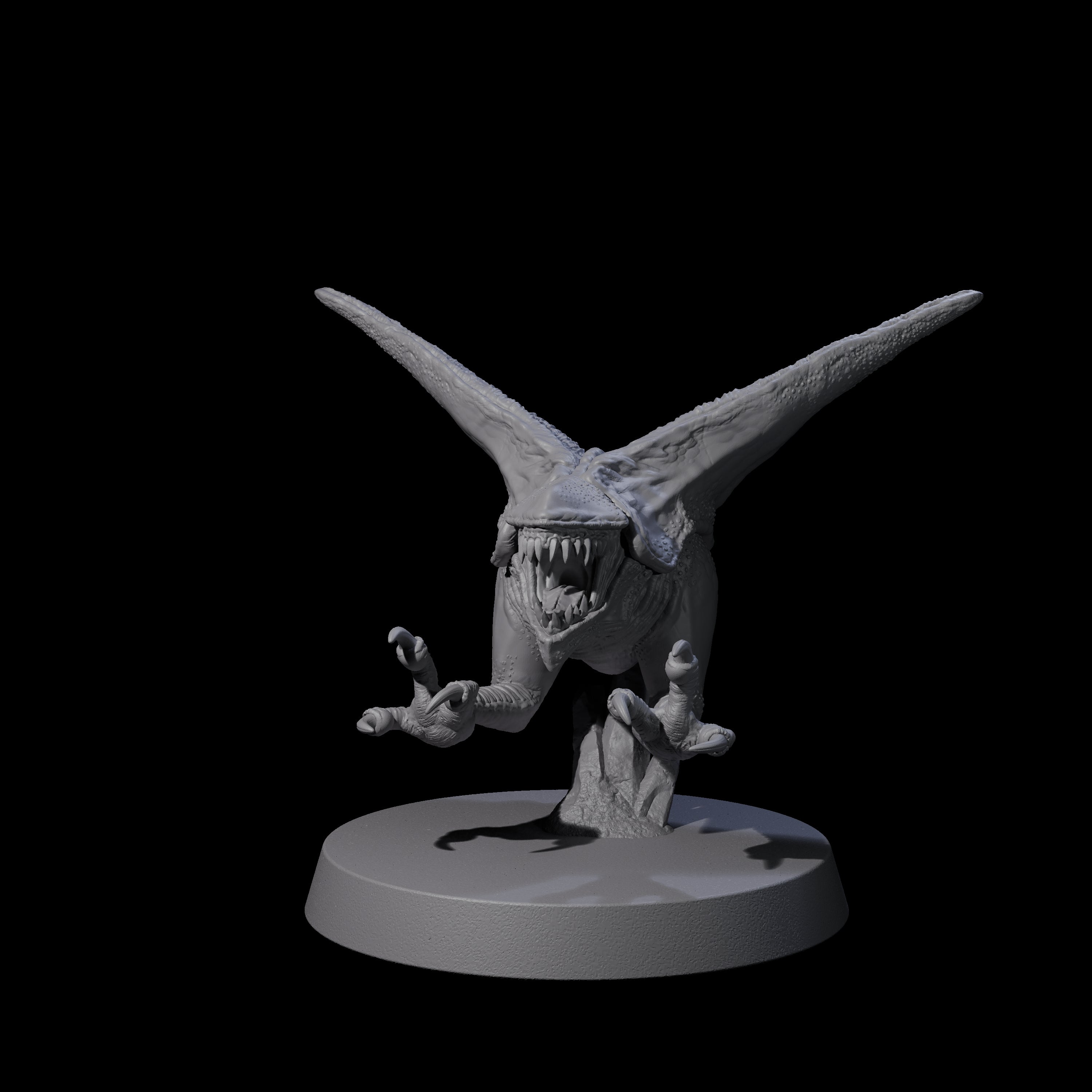 Pecking Abyssal Chicken C Miniature for Dungeons and Dragons, Pathfinder or other TTRPGs