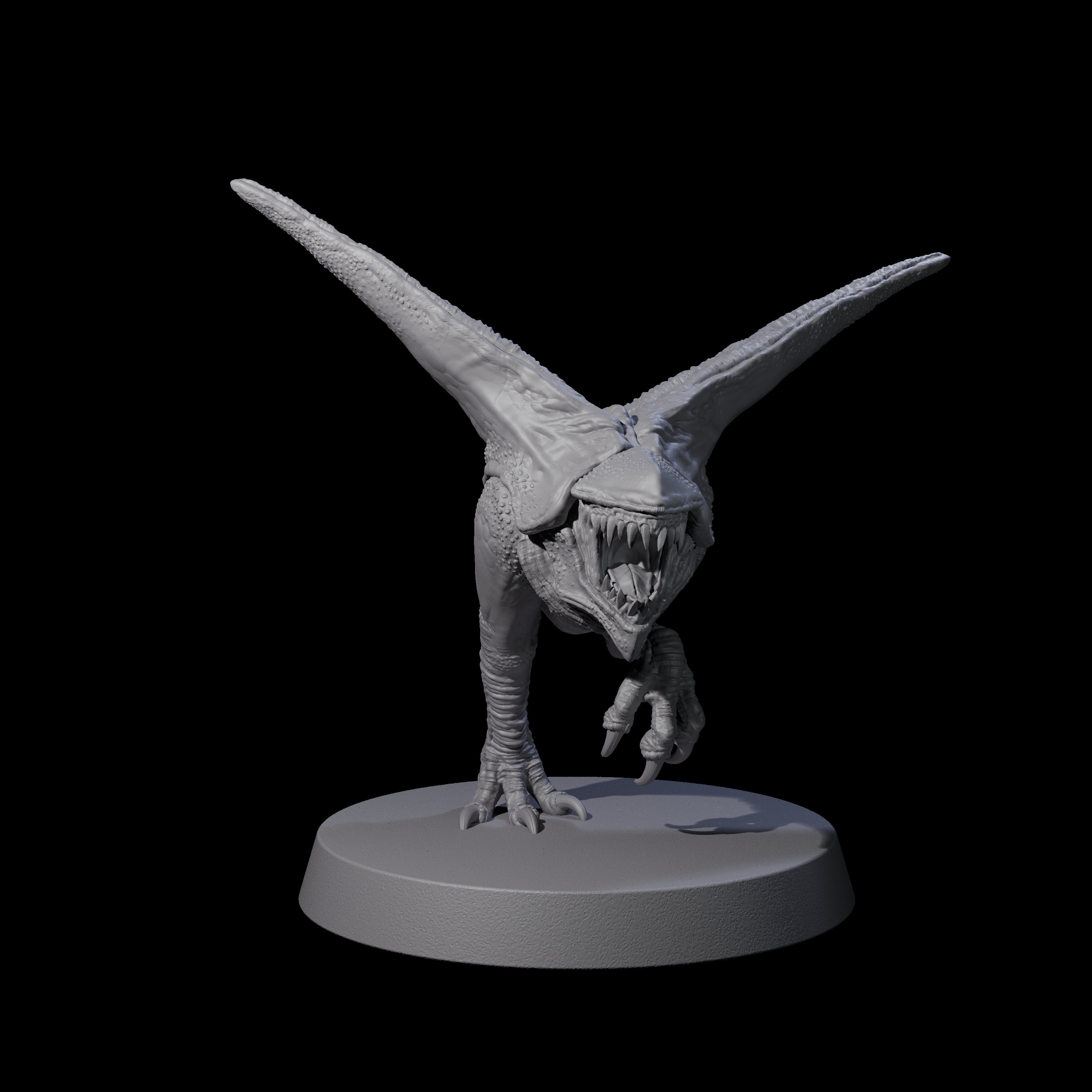 Pecking Abyssal Chicken D Miniature for Dungeons and Dragons, Pathfinder or other TTRPGs