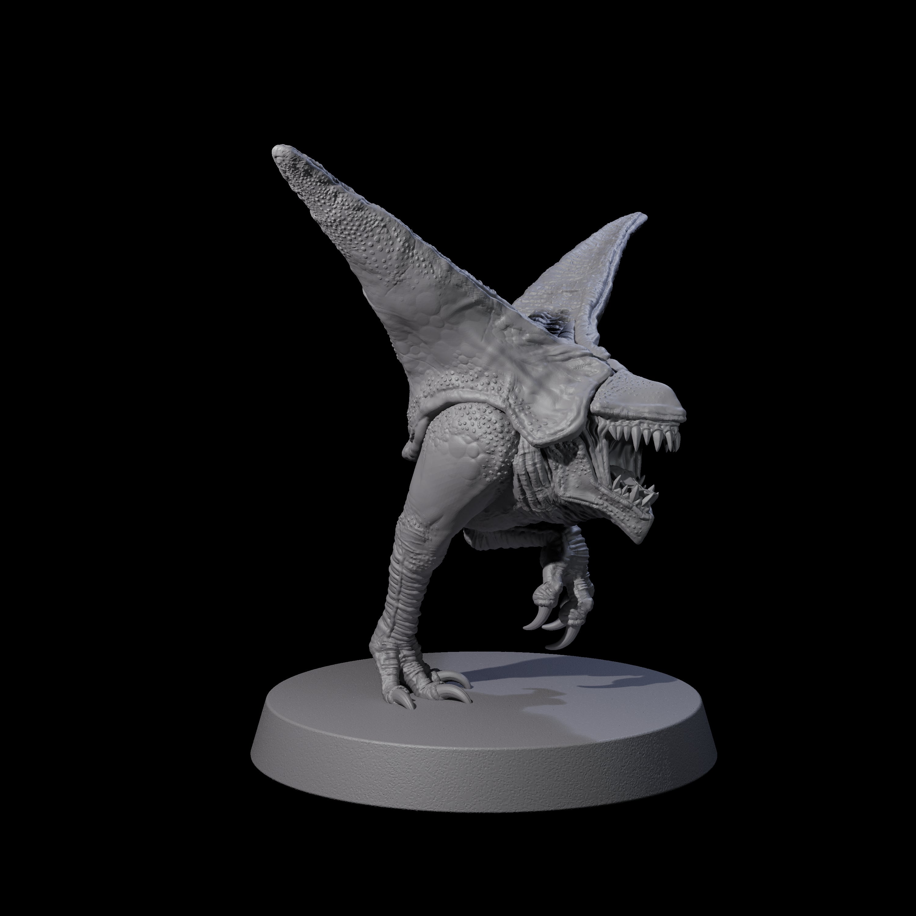 Pecking Abyssal Chicken D Miniature for Dungeons and Dragons, Pathfinder or other TTRPGs