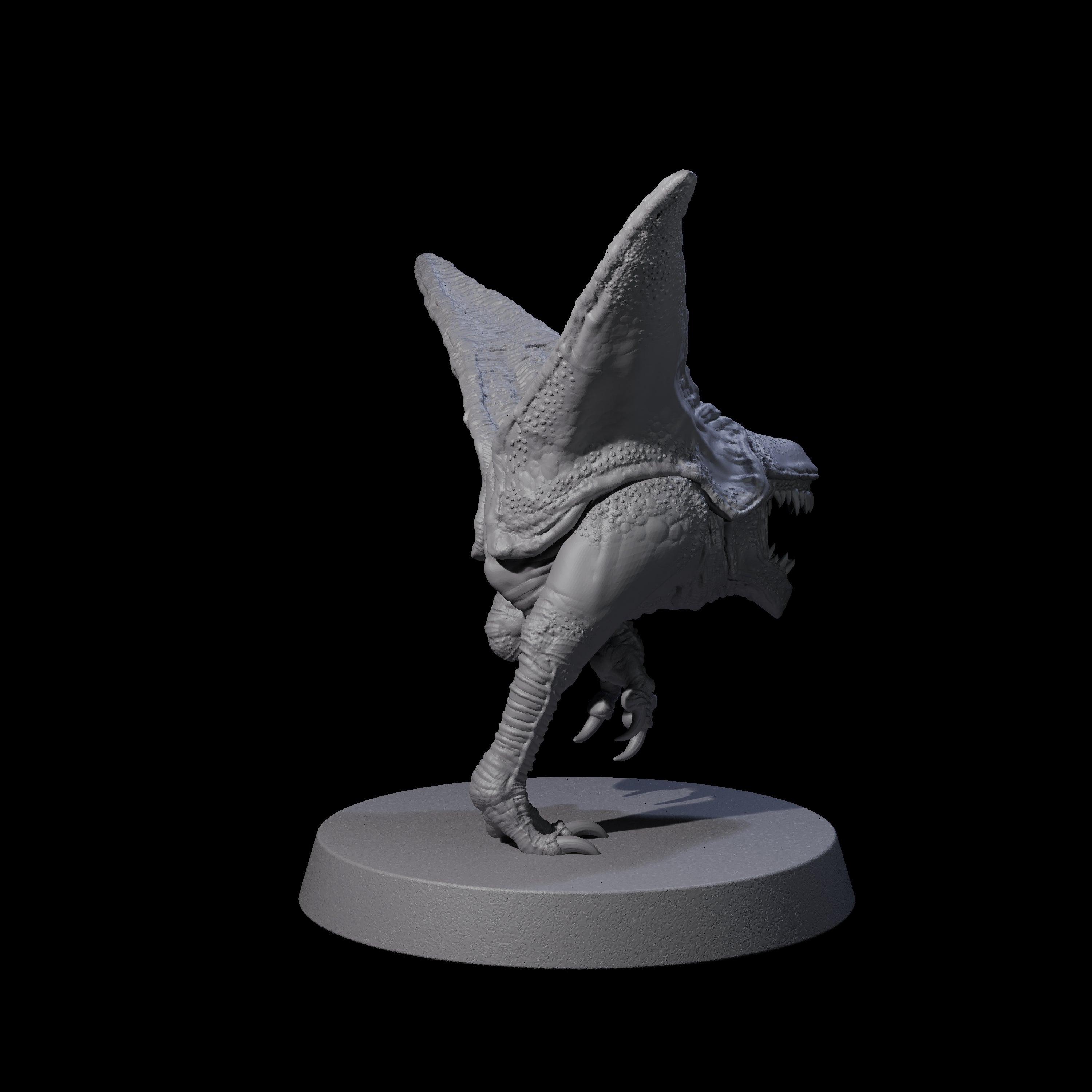 Pecking Abyssal Chicken D Miniature for Dungeons and Dragons, Pathfinder or other TTRPGs