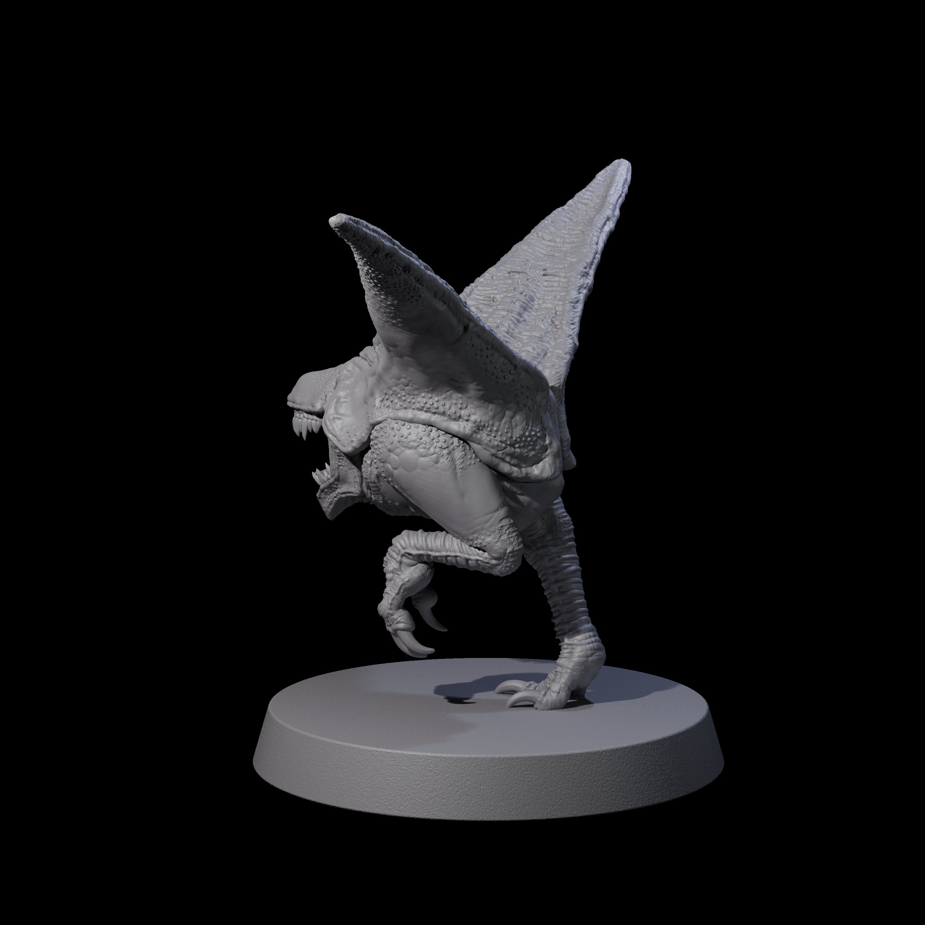 Pecking Abyssal Chicken D Miniature for Dungeons and Dragons, Pathfinder or other TTRPGs