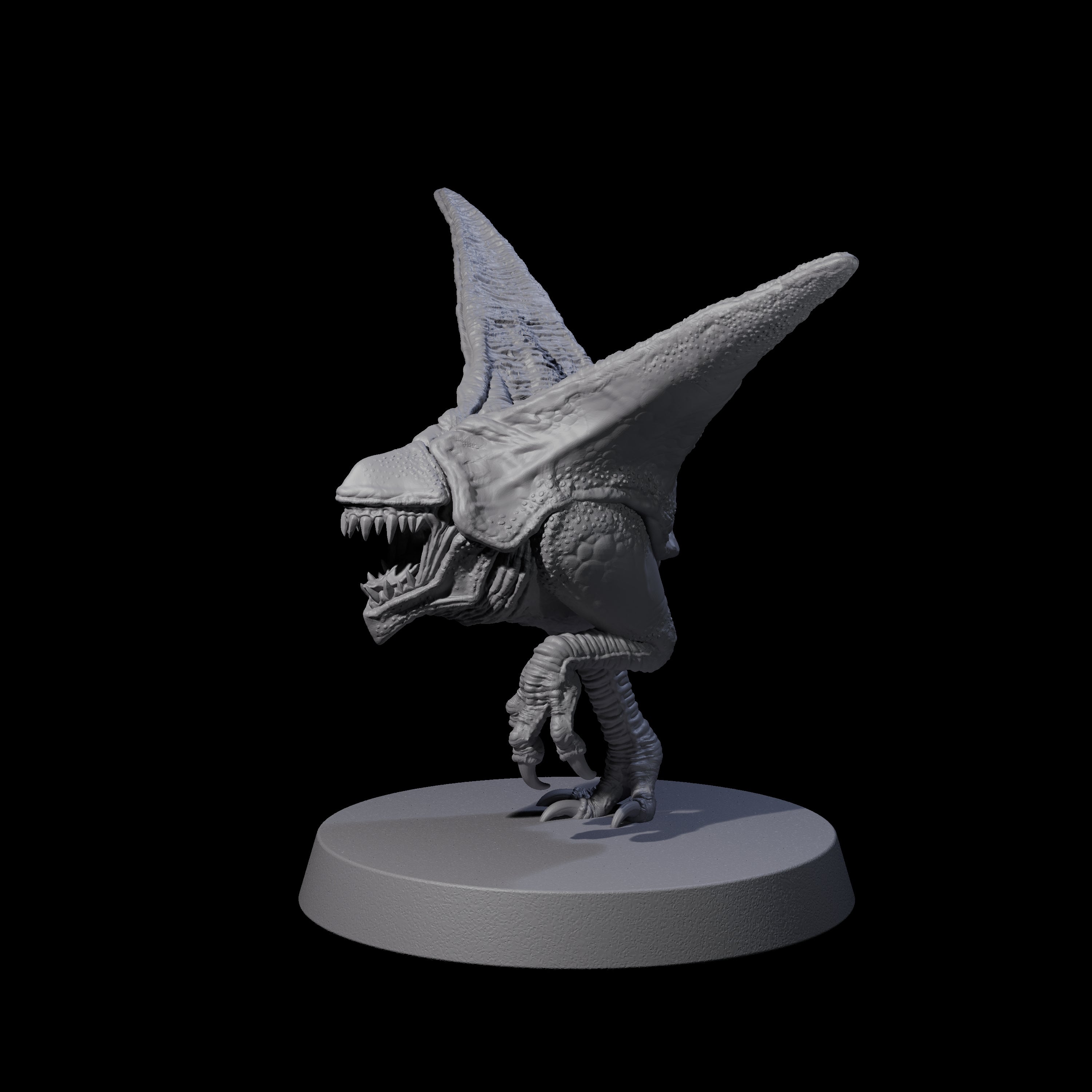 Pecking Abyssal Chicken D Miniature for Dungeons and Dragons, Pathfinder or other TTRPGs